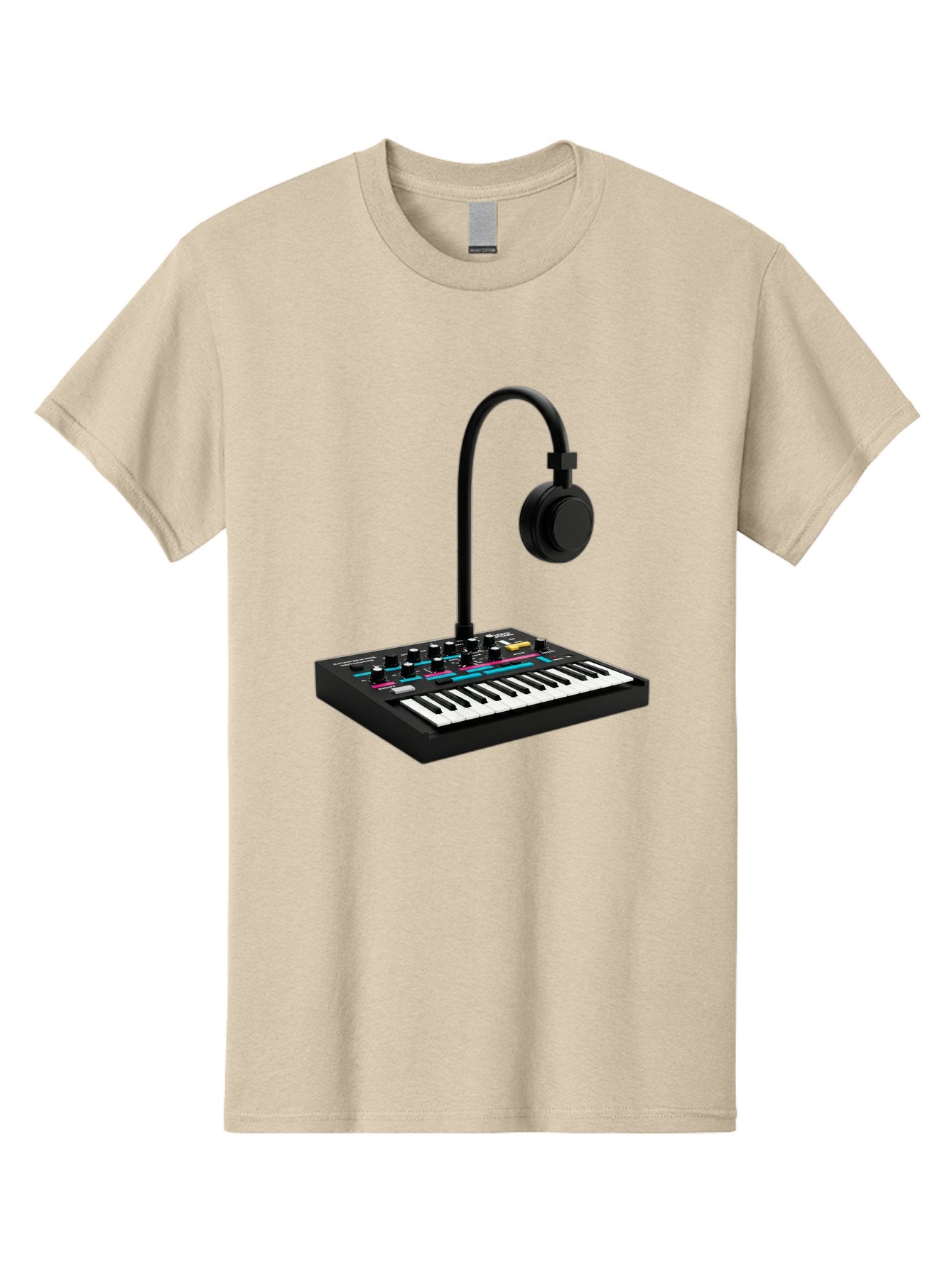 Arturia-Minilab-Mkii Men'S Graphic Tee, 100% Cotton, Comfortable Casual Summer Wear, Machine Washable, Korg Minilogue Synthesizer, Electronic Music Production, Sound Design, Music Creation, Audio Equipment, Midi Controller, Music Gear, Baa140 7