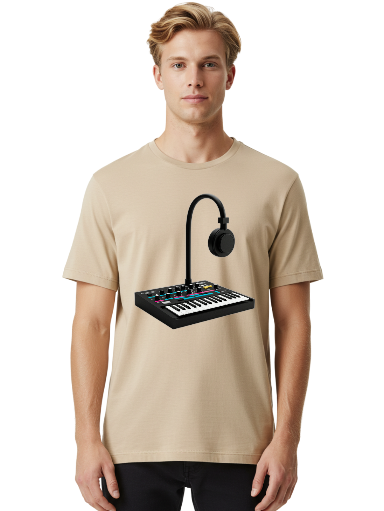 Arturia-Minilab-Mkii Men'S Graphic Tee, 100% Cotton, Comfortable Casual Summer Wear, Machine Washable, Korg Minilogue Synthesizer, Electronic Music Production, Sound Design, Music Creation, Audio Equipment, Midi Controller, Music Gear, Baa140 26