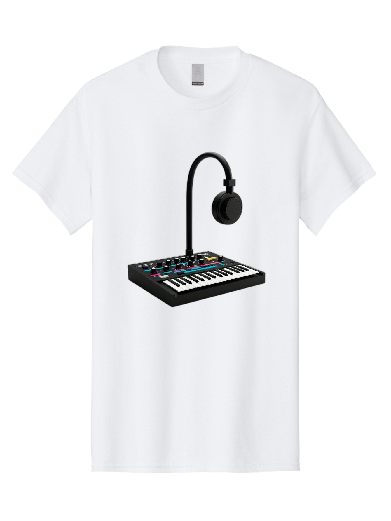 Arturia-Minilab-Mkii Men'S Graphic Tee, 100% Cotton, Comfortable Casual Summer Wear, Machine Washable, Korg Minilogue Synthesizer, Electronic Music Production, Sound Design, Music Creation, Audio Equipment, Midi Controller, Music Gear, Baa140 11