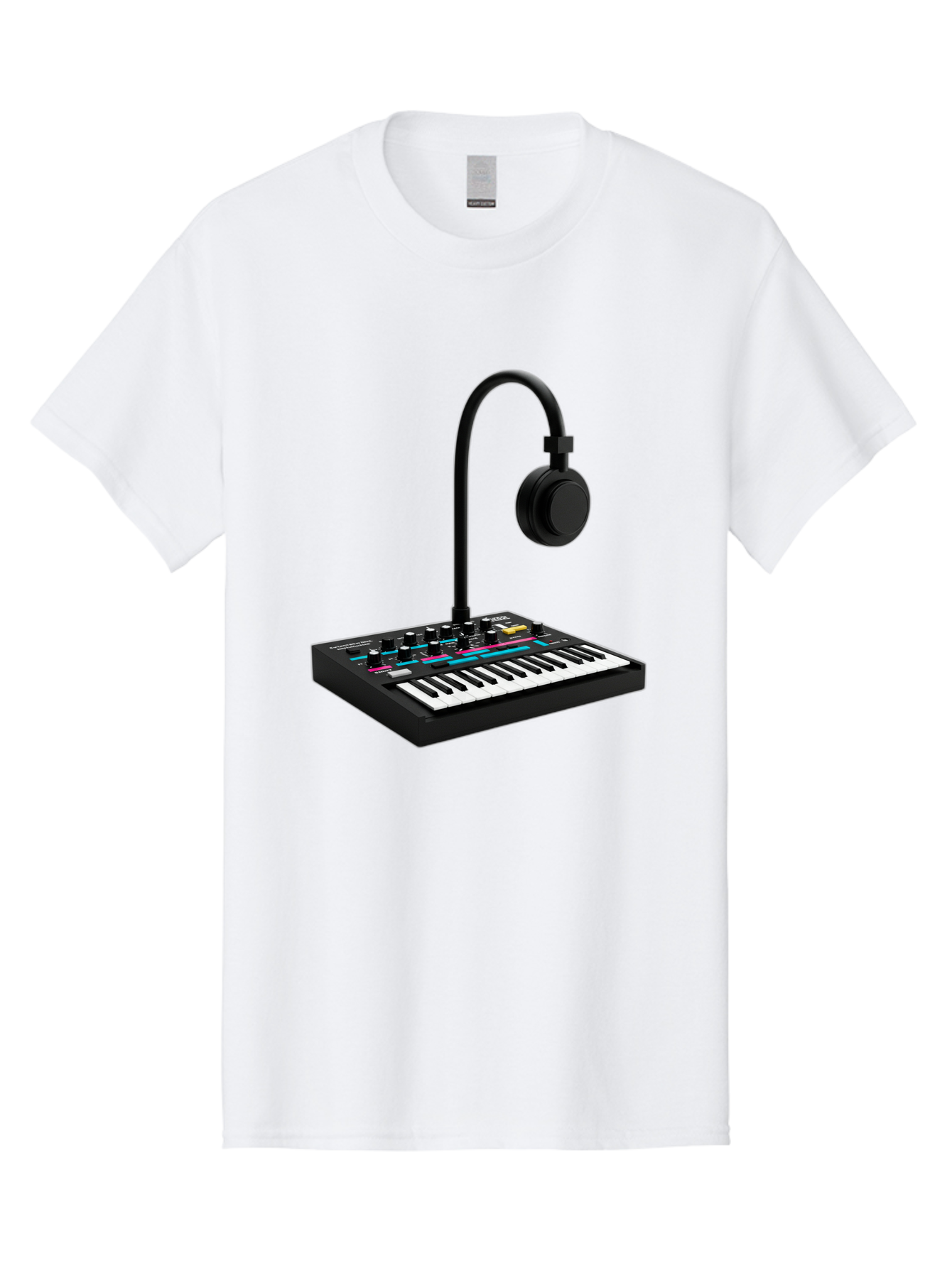 Arturia-Minilab-Mkii Men'S Graphic Tee, 100% Cotton, Comfortable Casual Summer Wear, Machine Washable, Korg Minilogue Synthesizer, Electronic Music Production, Sound Design, Music Creation, Audio Equipment, Midi Controller, Music Gear, Baa140 7