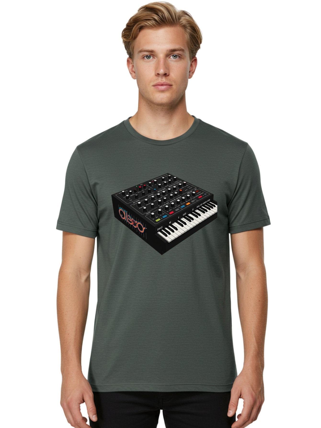 Arturia-Minilab Men'S Graphic Tee, 100% Cotton, Comfortable Casual Summer Wear, Machine Washable, Electronic Keyboard, Synthesizer, Music Production, Sound Design, Midi Controller, Music Technology, Audio Equipment, Musical Instrument, Baa141 23