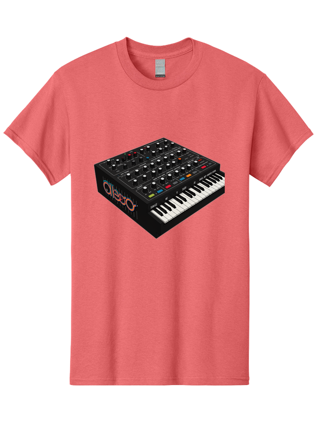 Arturia-Minilab Men'S Graphic Tee, 100% Cotton, Comfortable Casual Summer Wear, Machine Washable, Electronic Keyboard, Synthesizer, Music Production, Sound Design, Midi Controller, Music Technology, Audio Equipment, Musical Instrument, Baa141 5