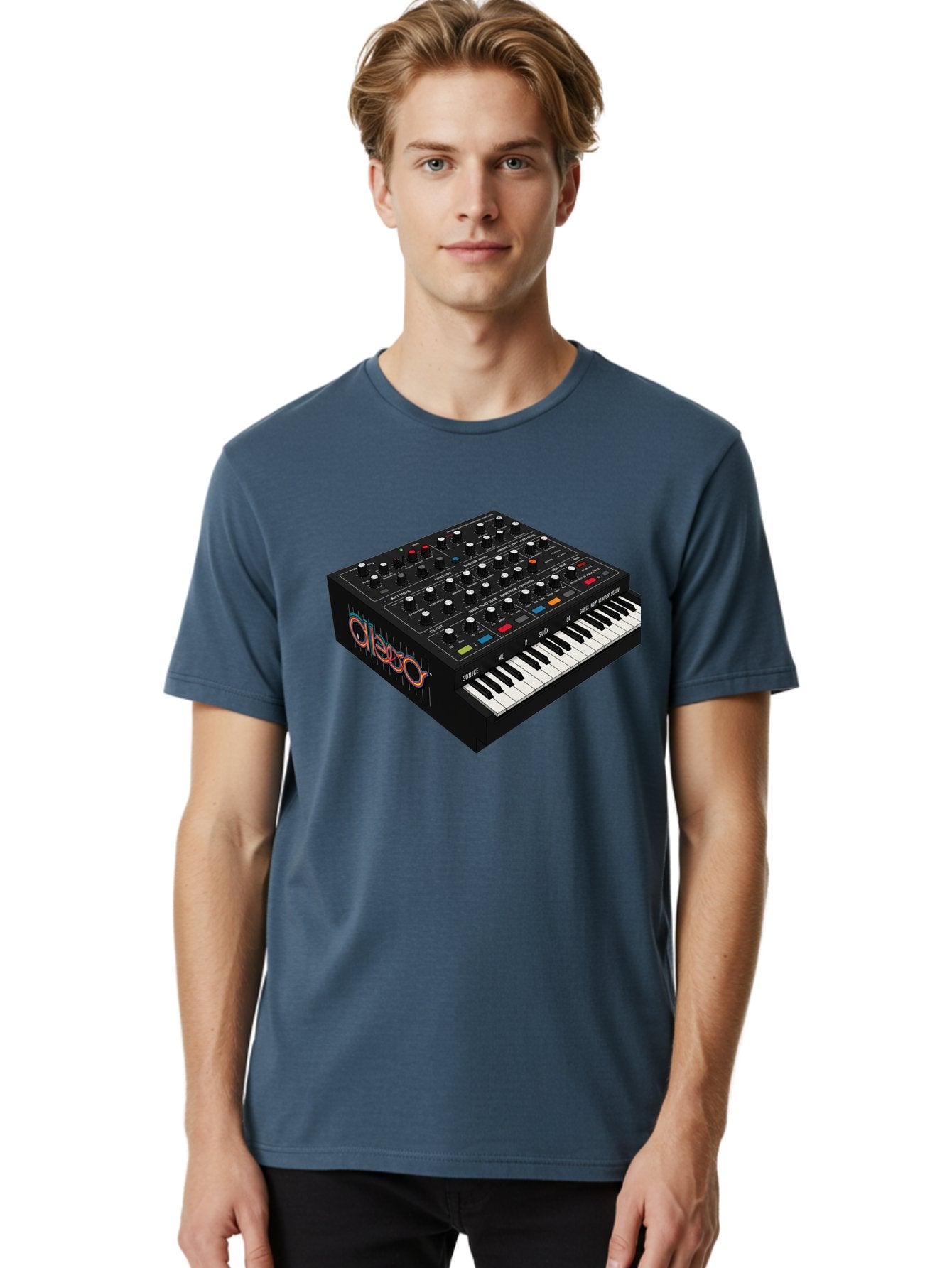 Arturia-Minilab Men'S Graphic Tee, 100% Cotton, Comfortable Casual Summer Wear, Machine Washable, Electronic Keyboard, Synthesizer, Music Production, Sound Design, Midi Controller, Music Technology, Audio Equipment, Musical Instrument, Baa141 20