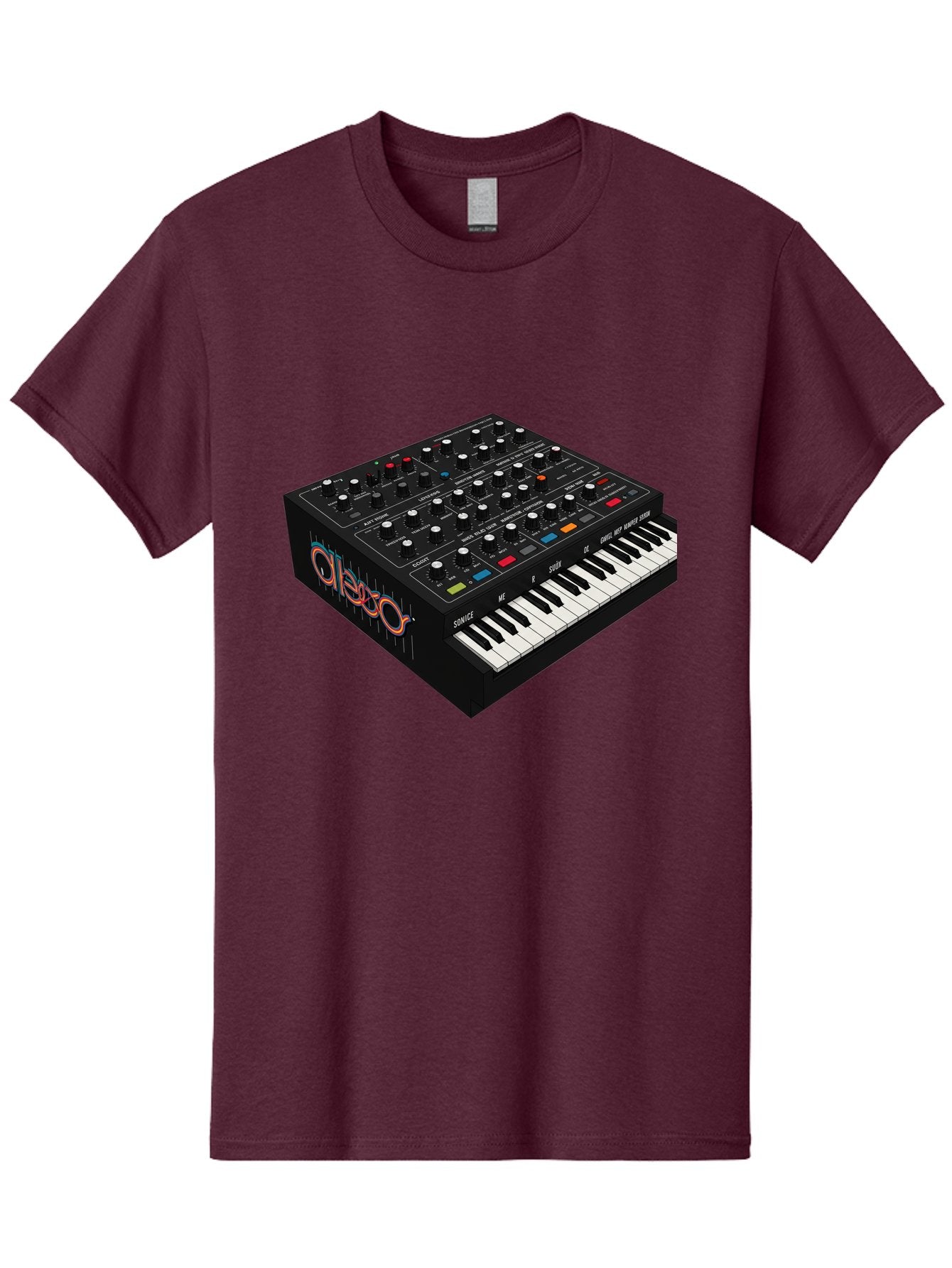 Arturia-Minilab Men'S Graphic Tee, 100% Cotton, Comfortable Casual Summer Wear, Machine Washable, Electronic Keyboard, Synthesizer, Music Production, Sound Design, Midi Controller, Music Technology, Audio Equipment, Musical Instrument, Baa141 11