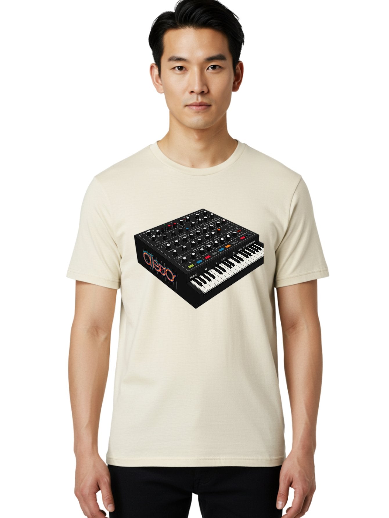 Arturia-Minilab Men'S Graphic Tee, 100% Cotton, Comfortable Casual Summer Wear, Machine Washable, Electronic Keyboard, Synthesizer, Music Production, Sound Design, Midi Controller, Music Technology, Audio Equipment, Musical Instrument, Baa141 21