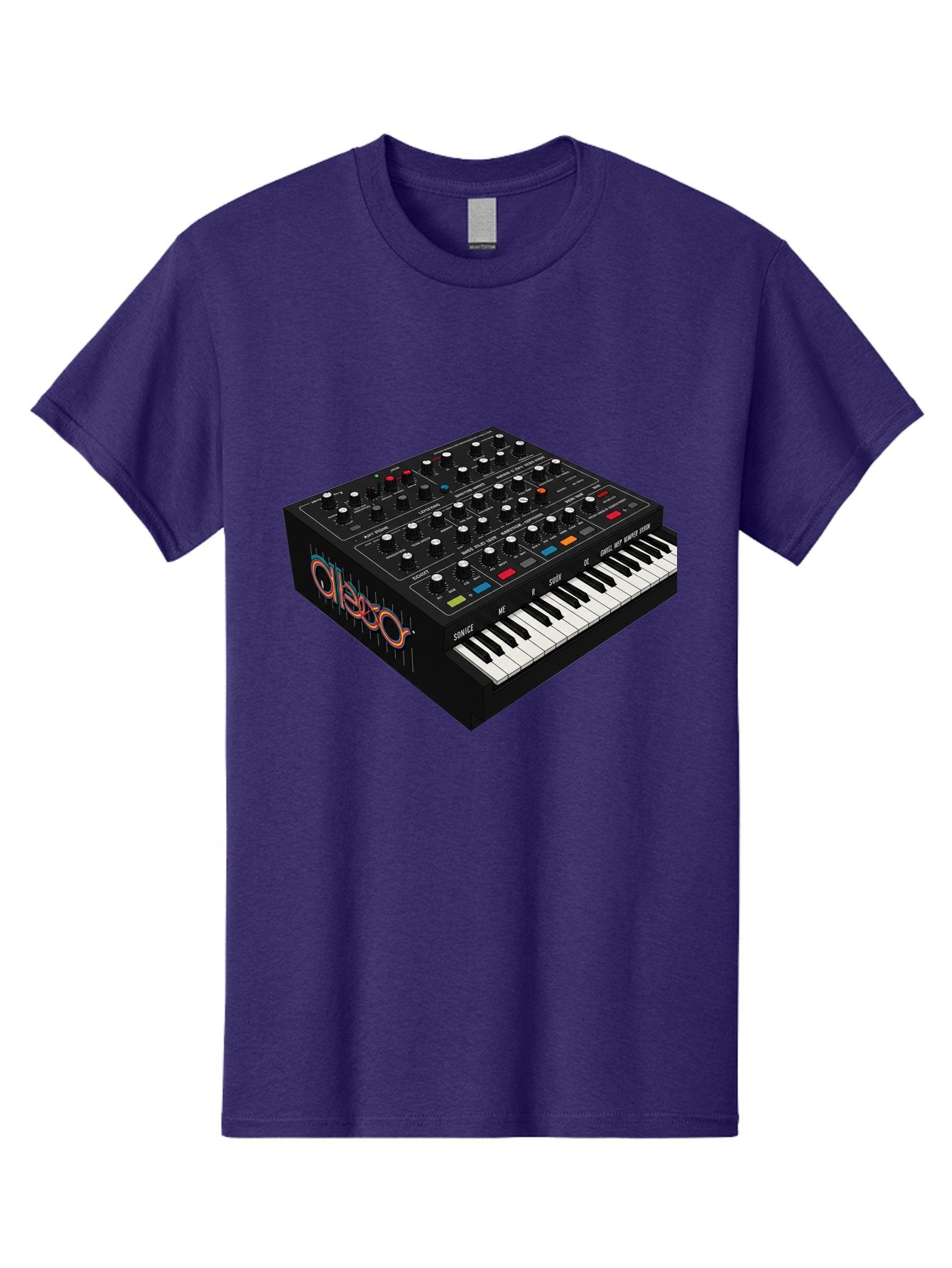 Arturia-Minilab Men'S Graphic Tee, 100% Cotton, Comfortable Casual Summer Wear, Machine Washable, Electronic Keyboard, Synthesizer, Music Production, Sound Design, Midi Controller, Music Technology, Audio Equipment, Musical Instrument, Baa141