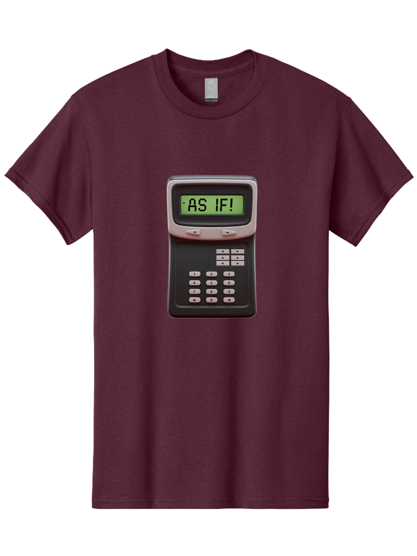 As-If-Calculator Men'S Graphic Tee, 100% Cotton, Comfortable Casual Summer Wear, Machine Washable, Vintage Calculator, Retro Tech, As If! Message, Funny Quote, Nostalgic Design, Old School Electronics, Humor, Sass, Meme Inspiration Baa142 17