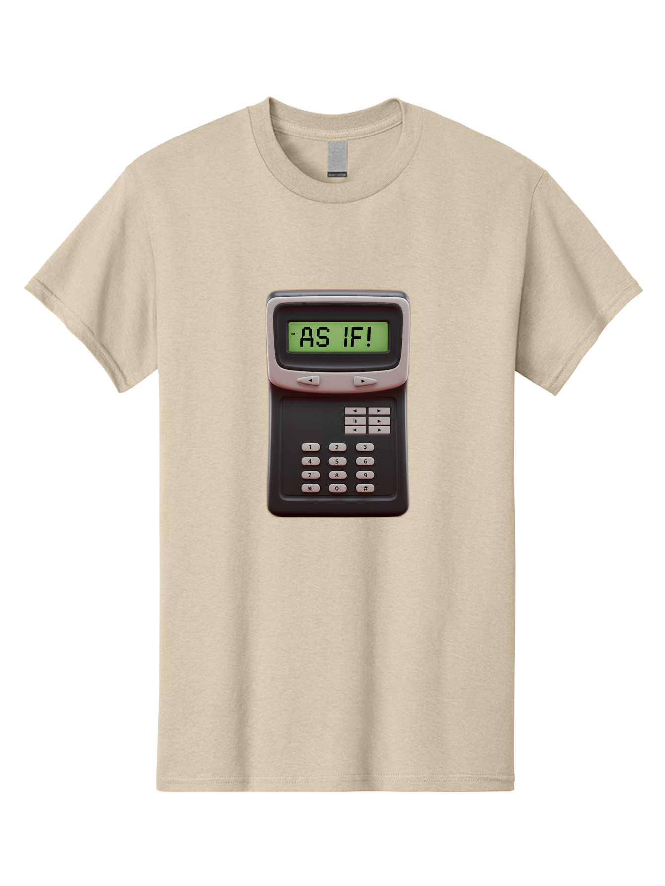 As-If-Calculator Men'S Graphic Tee, 100% Cotton, Comfortable Casual Summer Wear, Machine Washable, Vintage Calculator, Retro Tech, As If! Message, Funny Quote, Nostalgic Design, Old School Electronics, Humor, Sass, Meme Inspiration Baa142 27
