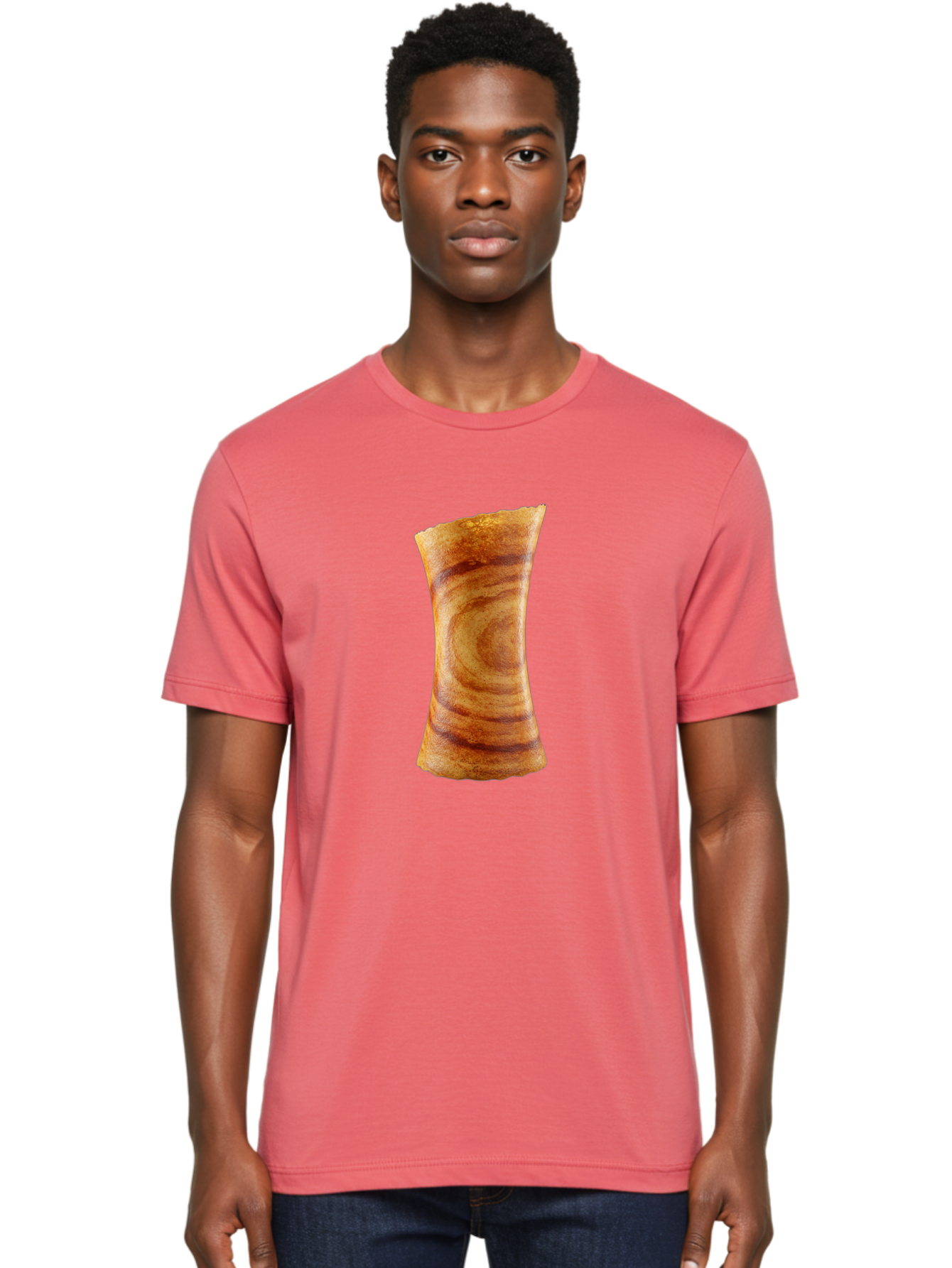 Bacon-Strip Men'S Graphic Tee, 100% Cotton, Comfortable Casual Summer Wear, Machine Washable, Crispy Bacon, Fried Meat, Savory Snack, Breakfast Food, Browned Edges, Appetizing Strip, Delicious Bacon Strip Baa144 20