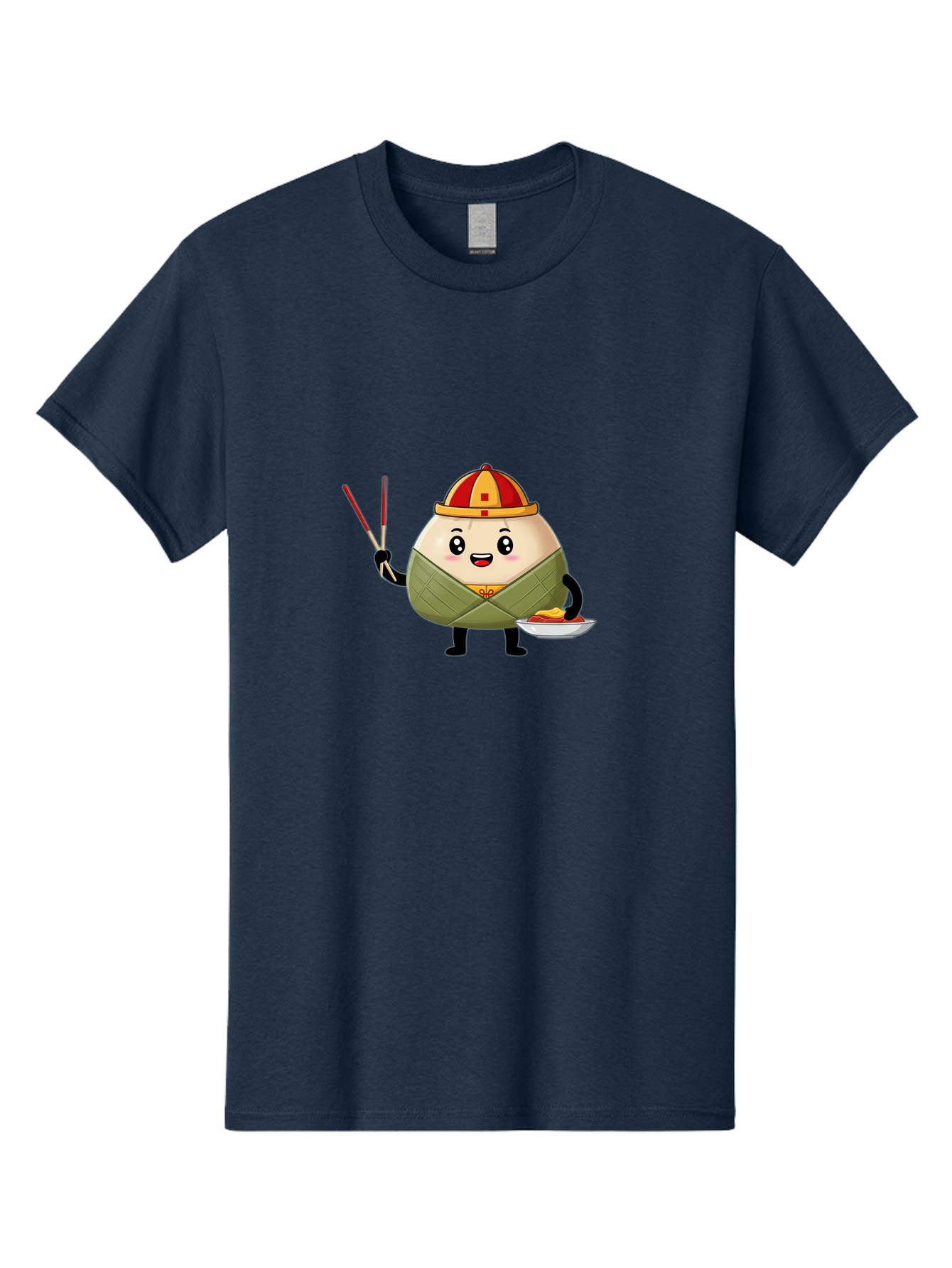 Banh-Chung Men'S Graphic Tee, 100% Cotton, Comfortable Casual Summer Wear, Machine Washable, Vietnamese Traditional Food, Bánh Ch?ng, Rice Cake, Festive Dish, Cultural Heritage, Tet Celebration, Asian Cuisine, Traditional Recipe Baa151 25