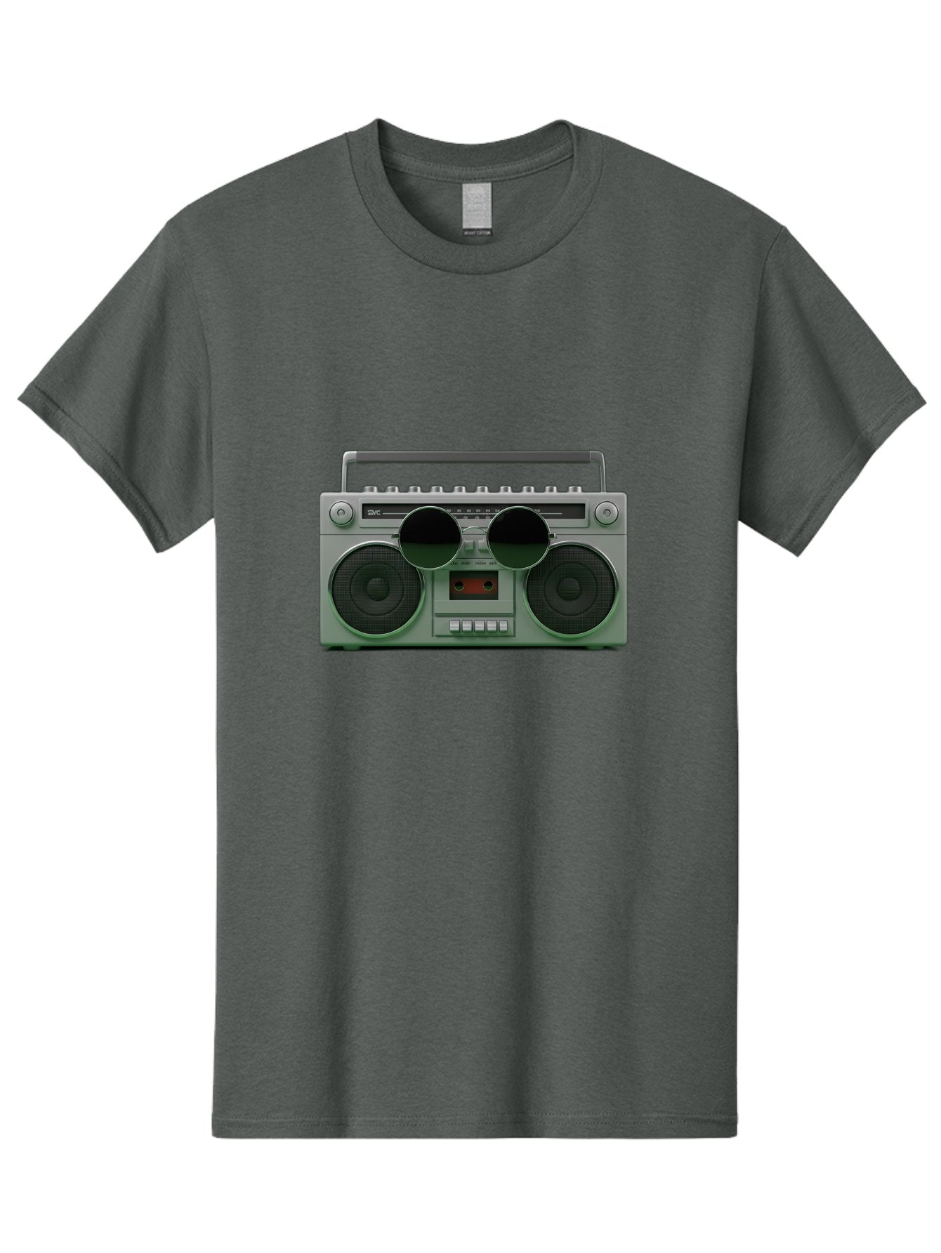 Boombox-3 Men'S Graphic Tee, 100% Cotton, Comfortable Casual Summer Wear, Machine Washable, Retro Boombox, Vintage Audio Equipment, Cassette Player, Portable Music, Nostalgic Technology, Retro Music Player, 80S Music Gear, Baa184 7