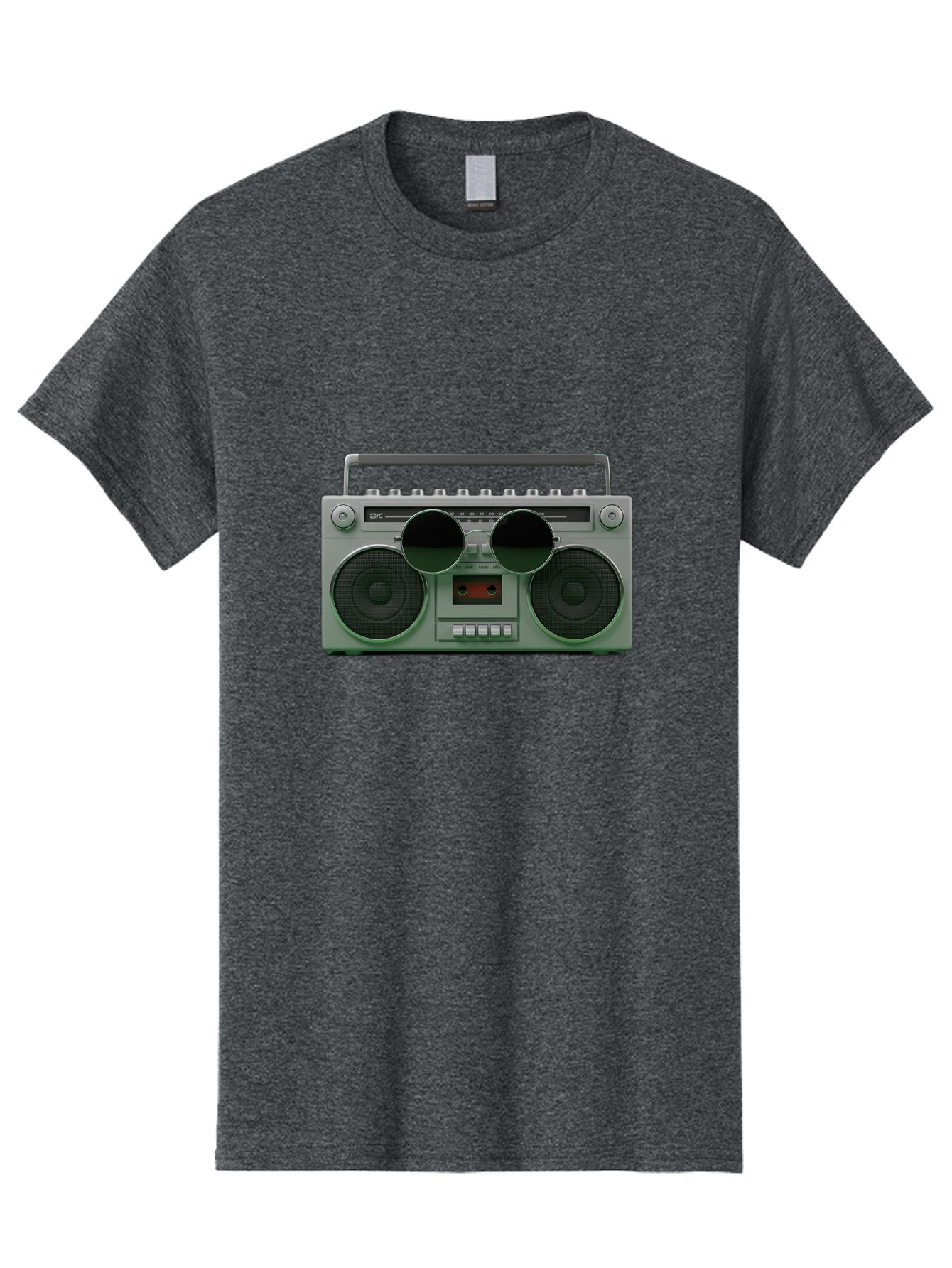 Boombox-3 Men'S Graphic Tee, 100% Cotton, Comfortable Casual Summer Wear, Machine Washable, Retro Boombox, Vintage Audio Equipment, Cassette Player, Portable Music, Nostalgic Technology, Retro Music Player, 80S Music Gear, Baa184 10