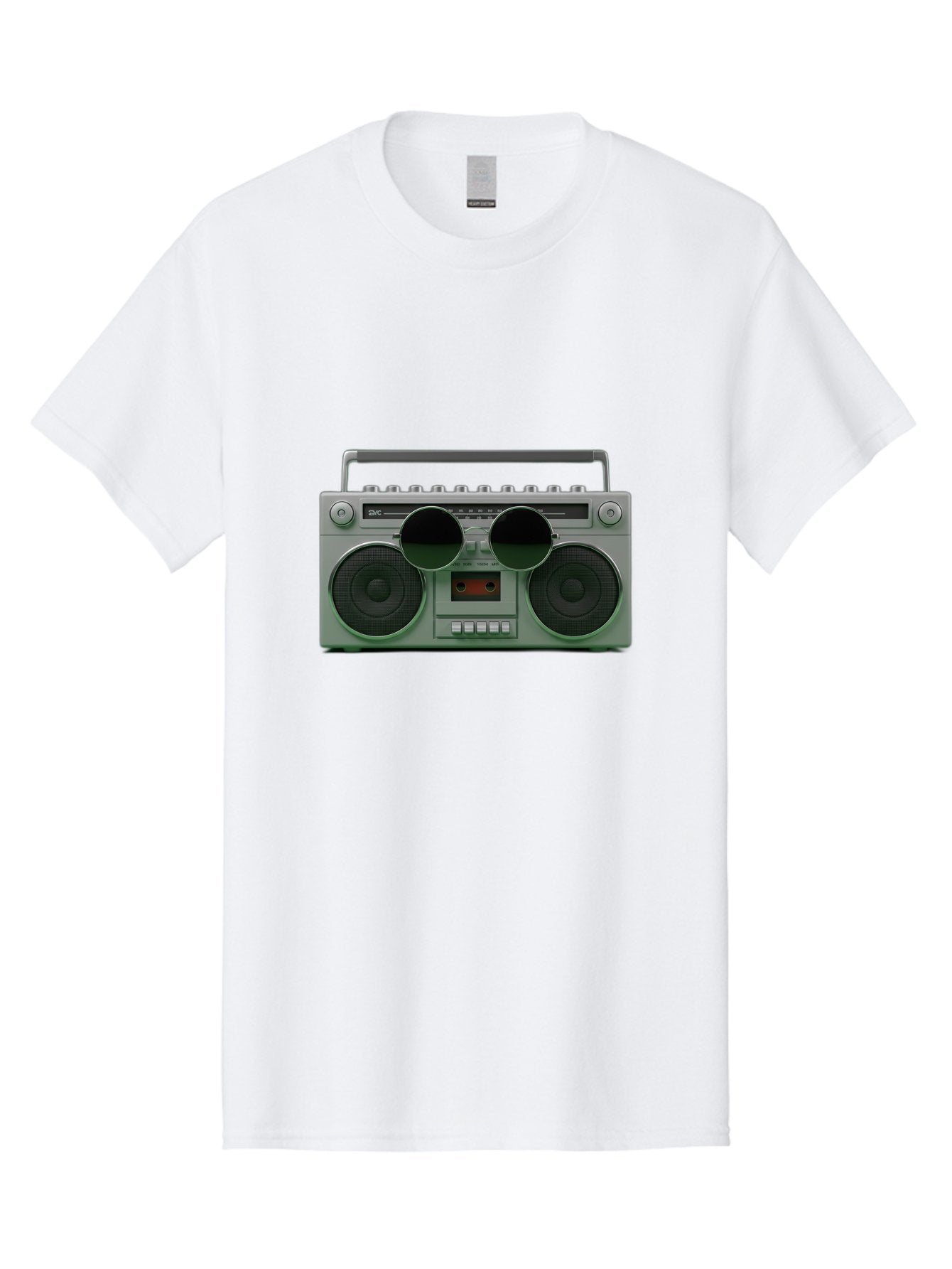 Boombox-3 Men'S Graphic Tee, 100% Cotton, Comfortable Casual Summer Wear, Machine Washable, Retro Boombox, Vintage Audio Equipment, Cassette Player, Portable Music, Nostalgic Technology, Retro Music Player, 80S Music Gear, Baa184 13