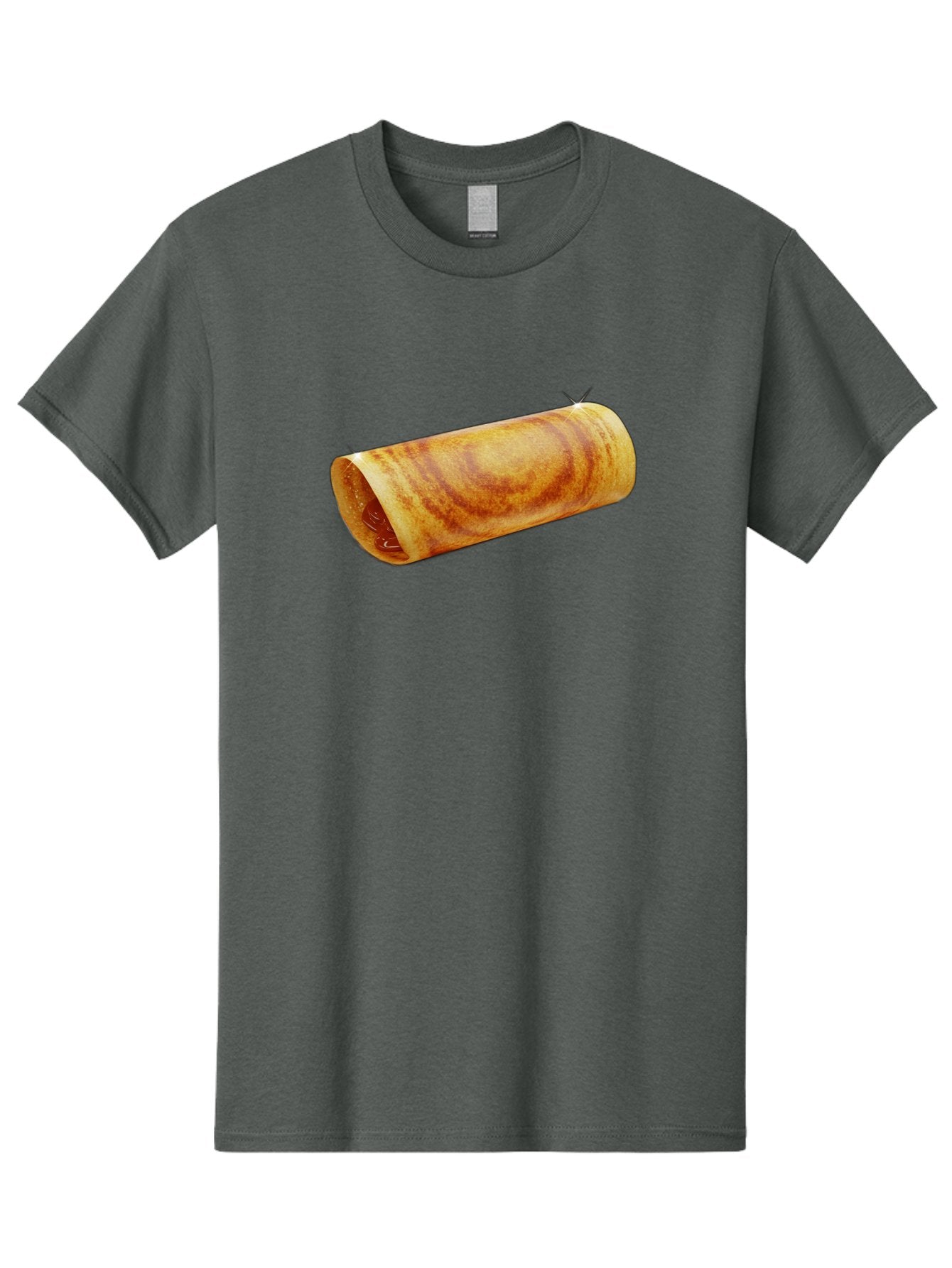 Burrito Men'S Graphic Tee, 100% Cotton, Comfortable Casual Summer Wear, Machine Washable, Crunchy Spring Roll, Savory Filling, Asian Cuisine, Finger Food, Delicious Snack, Appetizing Dish, Tasty Treat Baa244 15