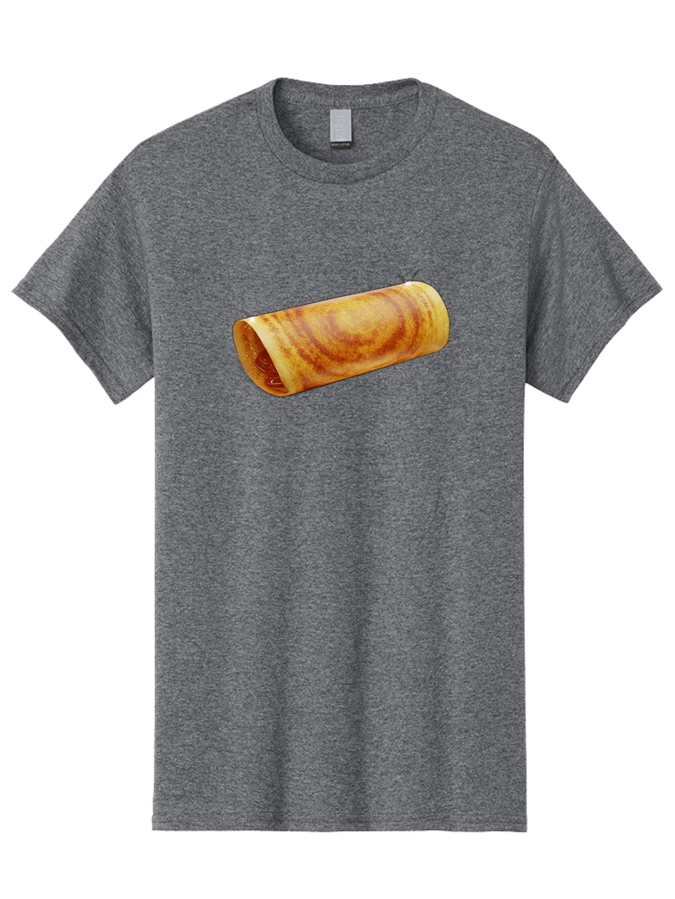 Burrito Men'S Graphic Tee, 100% Cotton, Comfortable Casual Summer Wear, Machine Washable, Crunchy Spring Roll, Savory Filling, Asian Cuisine, Finger Food, Delicious Snack, Appetizing Dish, Tasty Treat Baa244 7