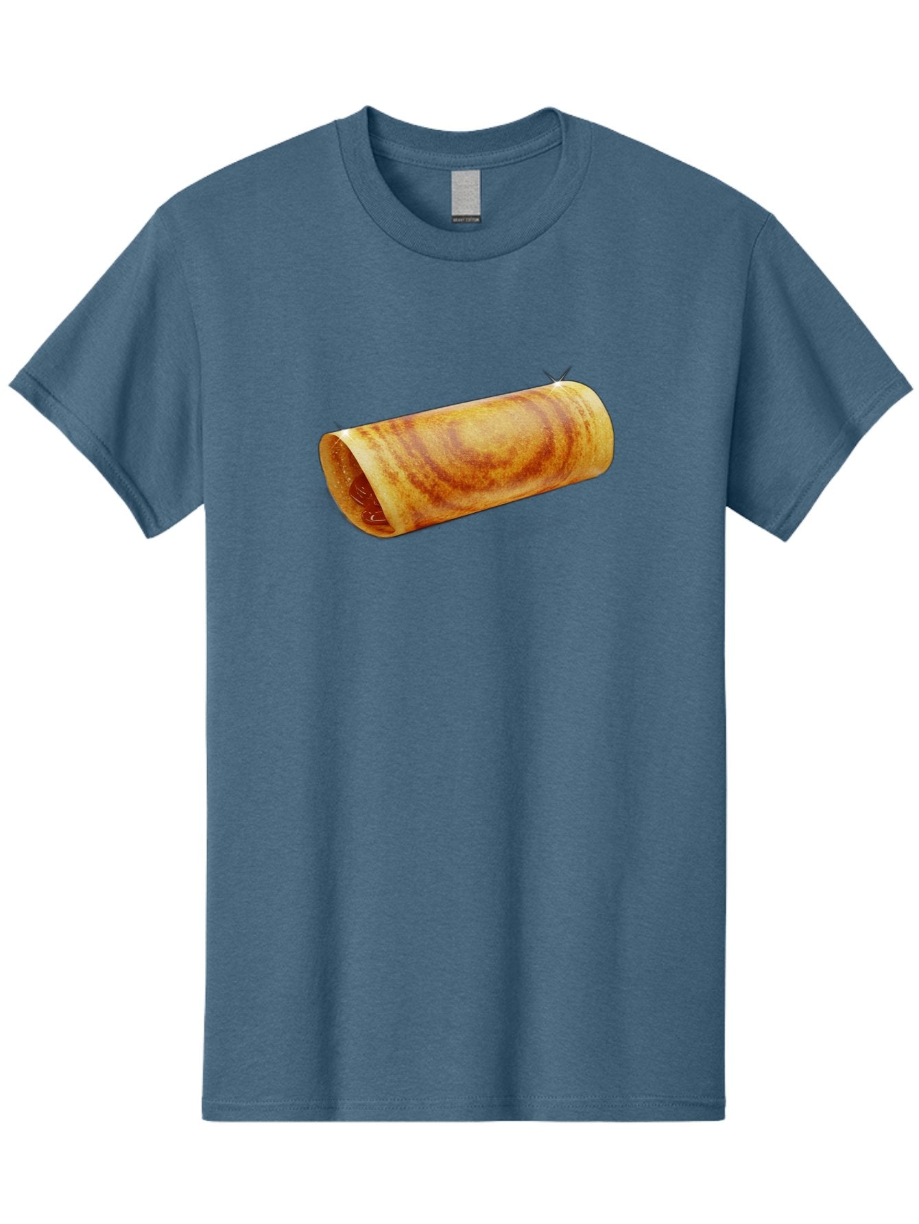 Burrito Men'S Graphic Tee, 100% Cotton, Comfortable Casual Summer Wear, Machine Washable, Crunchy Spring Roll, Savory Filling, Asian Cuisine, Finger Food, Delicious Snack, Appetizing Dish, Tasty Treat Baa244 11