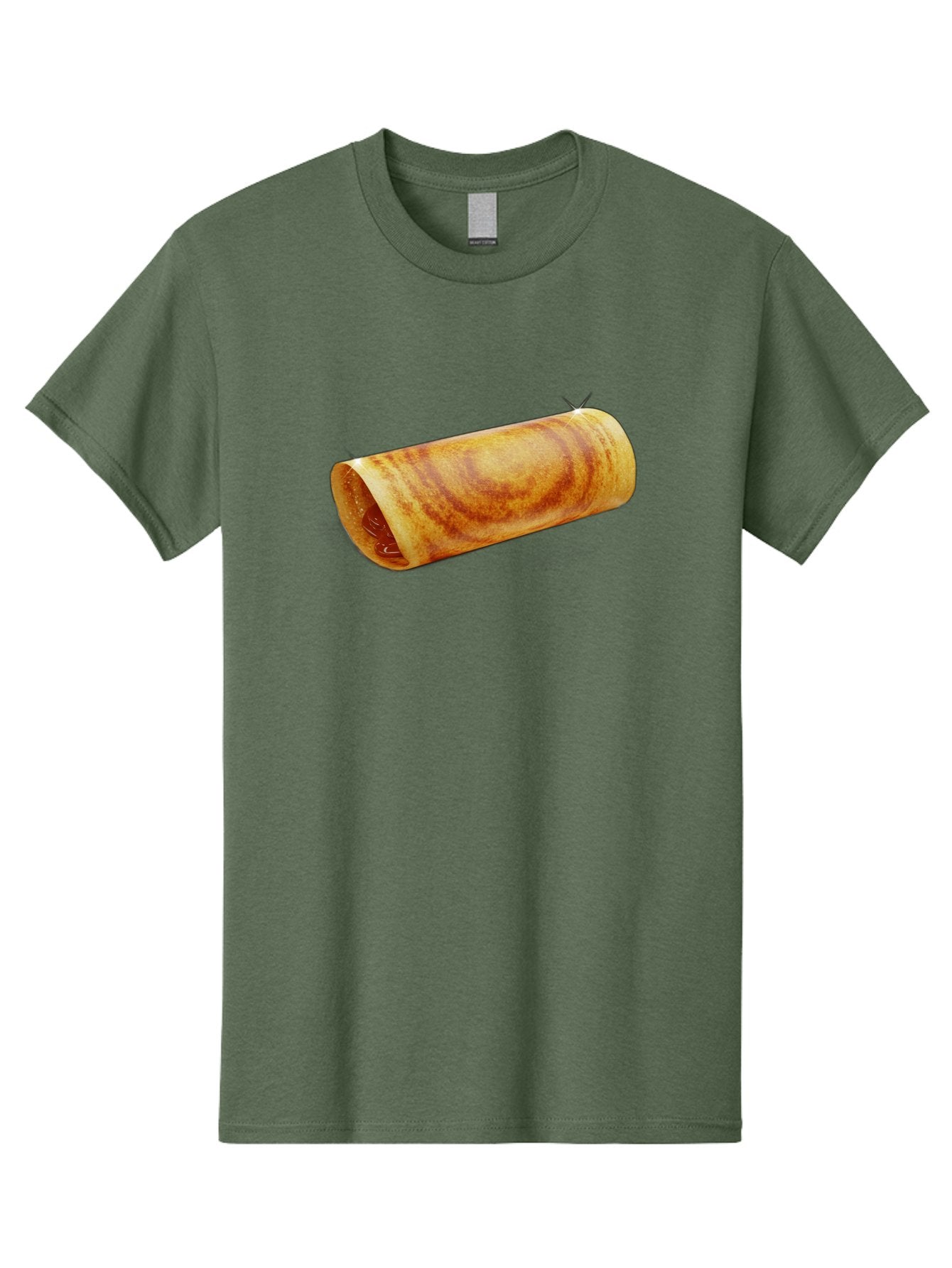 Burrito Men'S Graphic Tee, 100% Cotton, Comfortable Casual Summer Wear, Machine Washable, Crunchy Spring Roll, Savory Filling, Asian Cuisine, Finger Food, Delicious Snack, Appetizing Dish, Tasty Treat Baa244 13