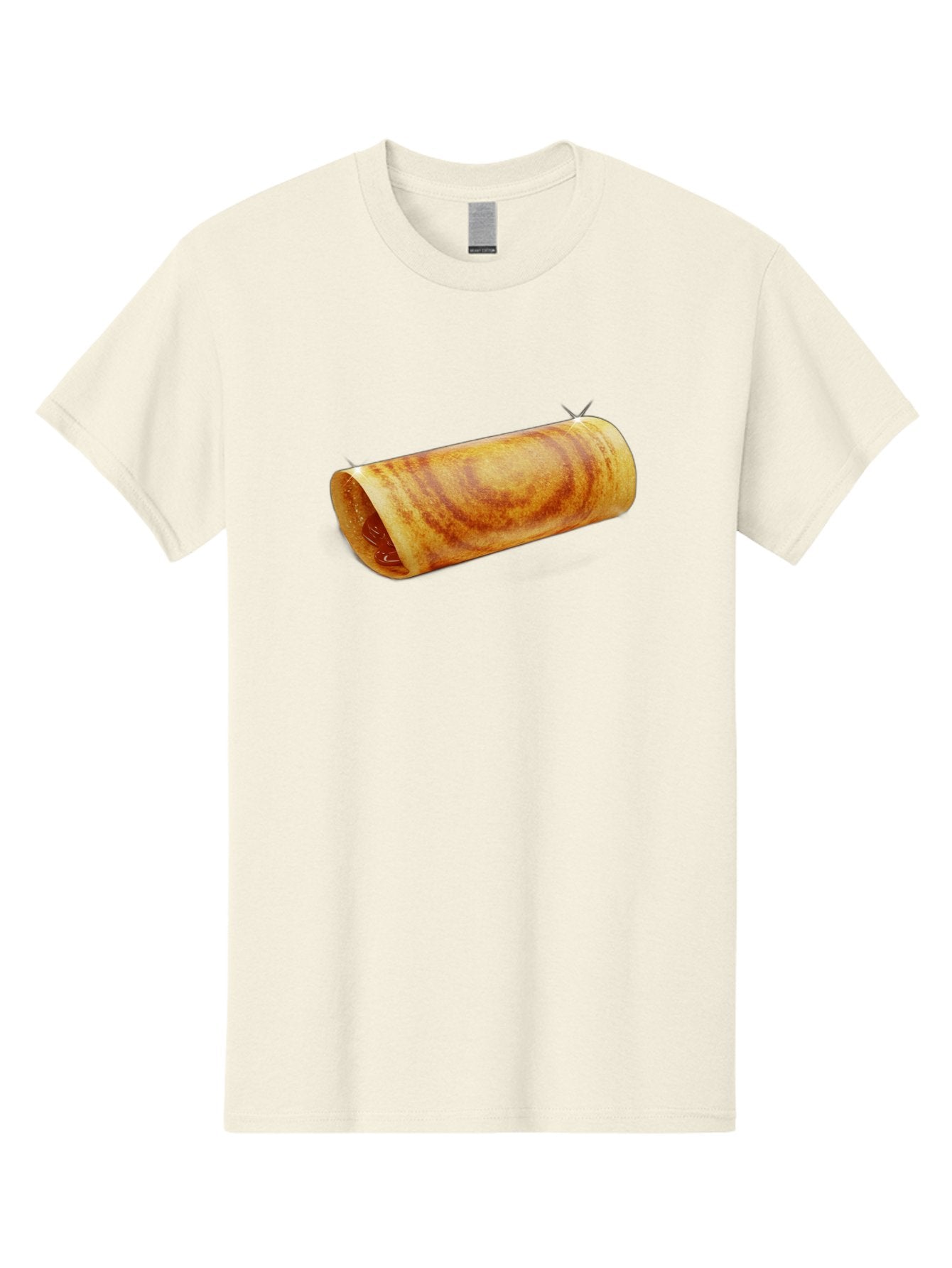 Burrito Men'S Graphic Tee, 100% Cotton, Comfortable Casual Summer Wear, Machine Washable, Crunchy Spring Roll, Savory Filling, Asian Cuisine, Finger Food, Delicious Snack, Appetizing Dish, Tasty Treat Baa244 4