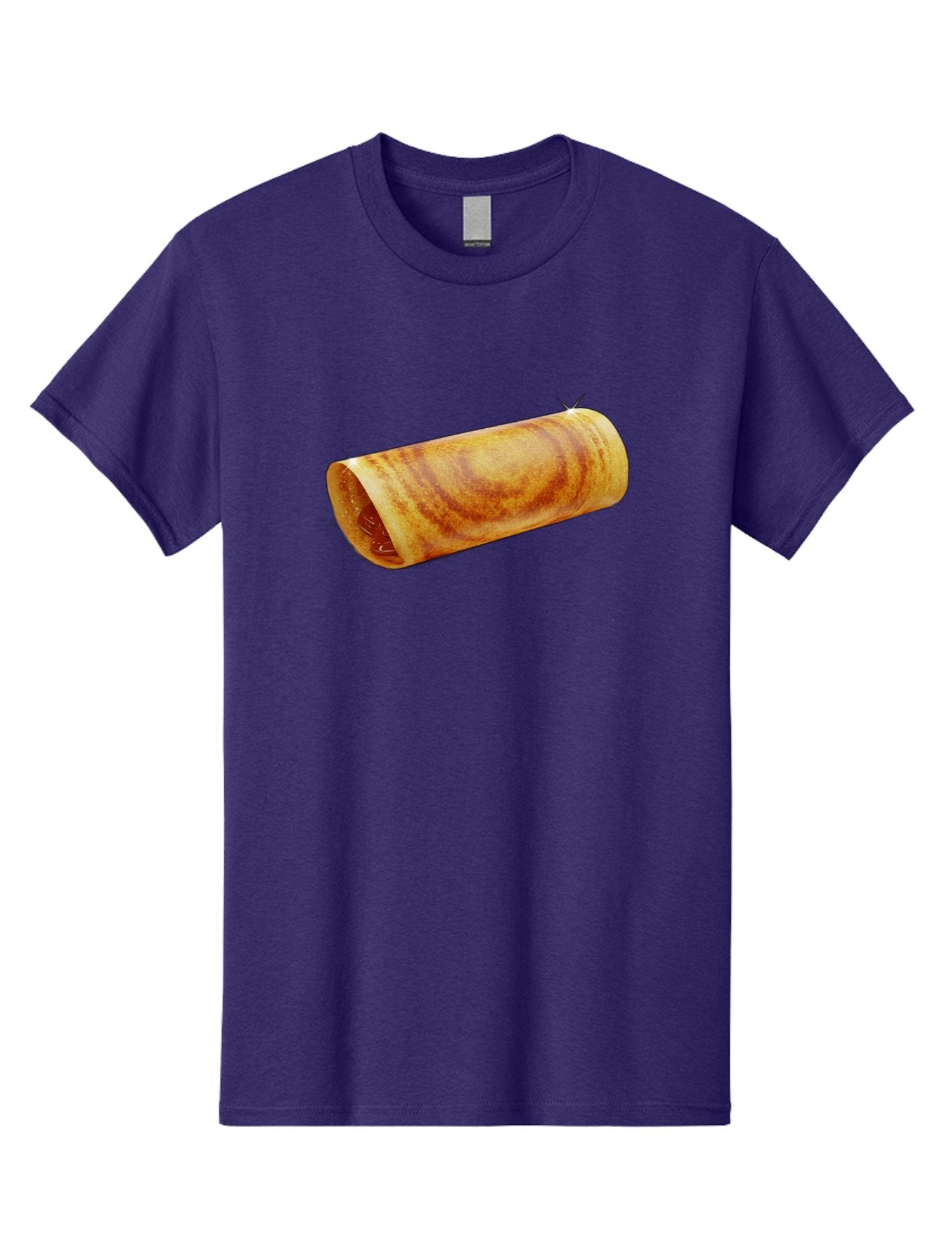 Burrito Men'S Graphic Tee, 100% Cotton, Comfortable Casual Summer Wear, Machine Washable, Crunchy Spring Roll, Savory Filling, Asian Cuisine, Finger Food, Delicious Snack, Appetizing Dish, Tasty Treat Baa244 8