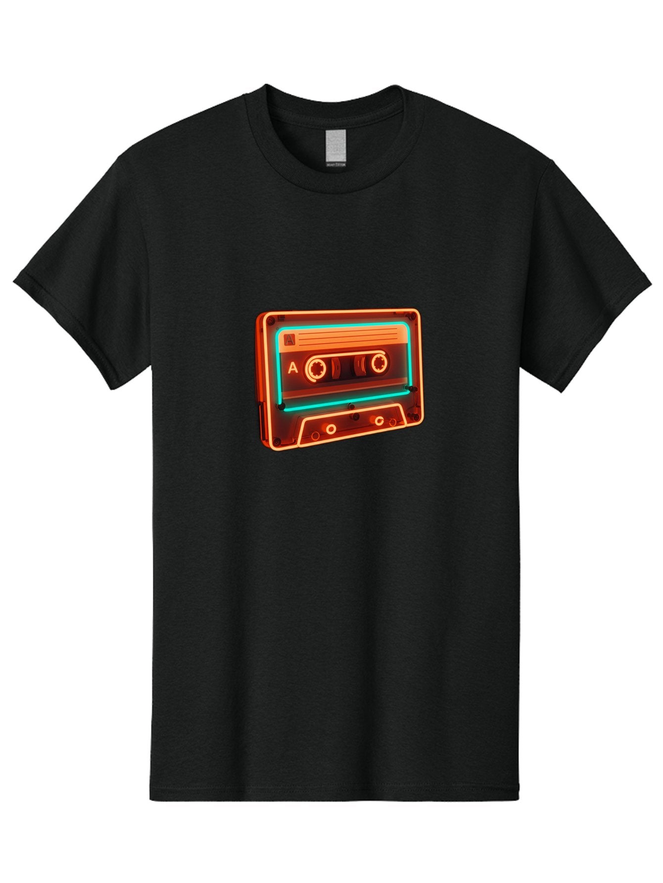 Cassette-Tape-4 Men'S Graphic Tee, 100% Cotton, Comfortable Casual Summer Wear, Machine Washable, Retro Cassette Tape, Vintage Music Format, Nostalgic Audio, Classic Sound, Music Player, Mixtape Culture, Nostalgic Vibes, Retro Technology, Baa262 9