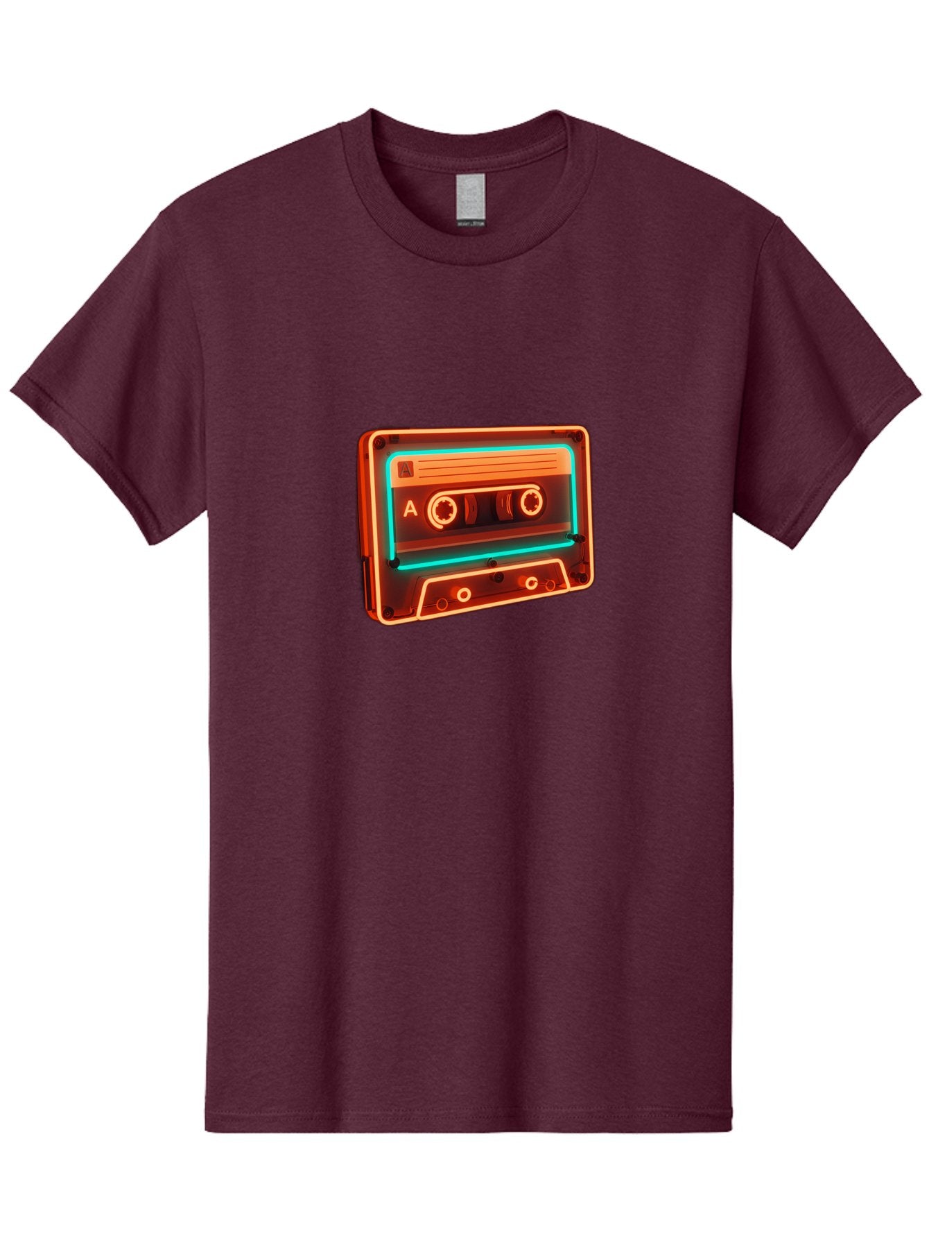 Cassette-Tape-4 Men'S Graphic Tee, 100% Cotton, Comfortable Casual Summer Wear, Machine Washable, Retro Cassette Tape, Vintage Music Format, Nostalgic Audio, Classic Sound, Music Player, Mixtape Culture, Nostalgic Vibes, Retro Technology, Baa262 5