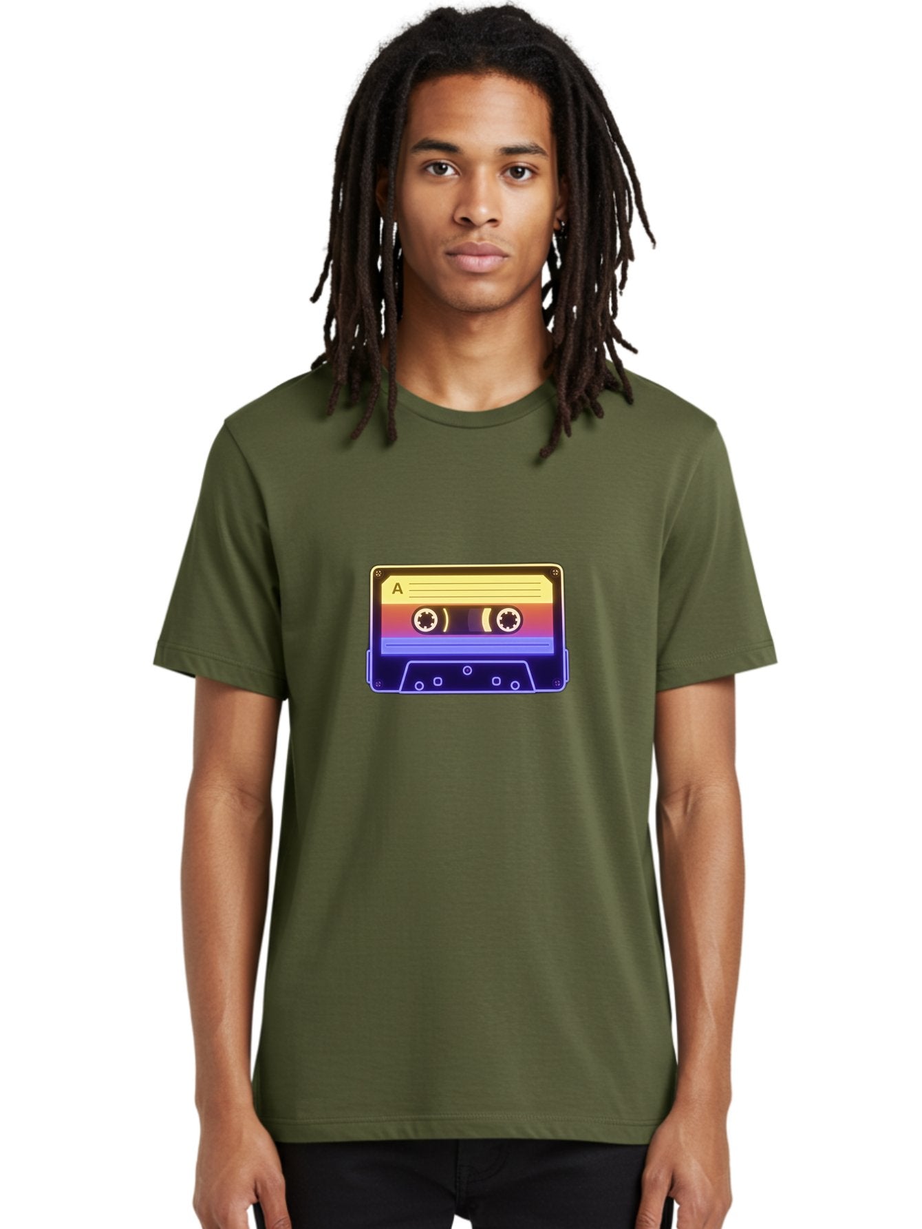 Cassette-Tape-A-1 Men'S Graphic Tee, 100% Cotton, Comfortable Casual Summer Wear, Machine Washable, Retro Cassette Tape, Vintage Music, Nostalgic Technology, 80S And 90S Memorabilia, Mixtape, Cassette Player, Retro Audio Baa265 19