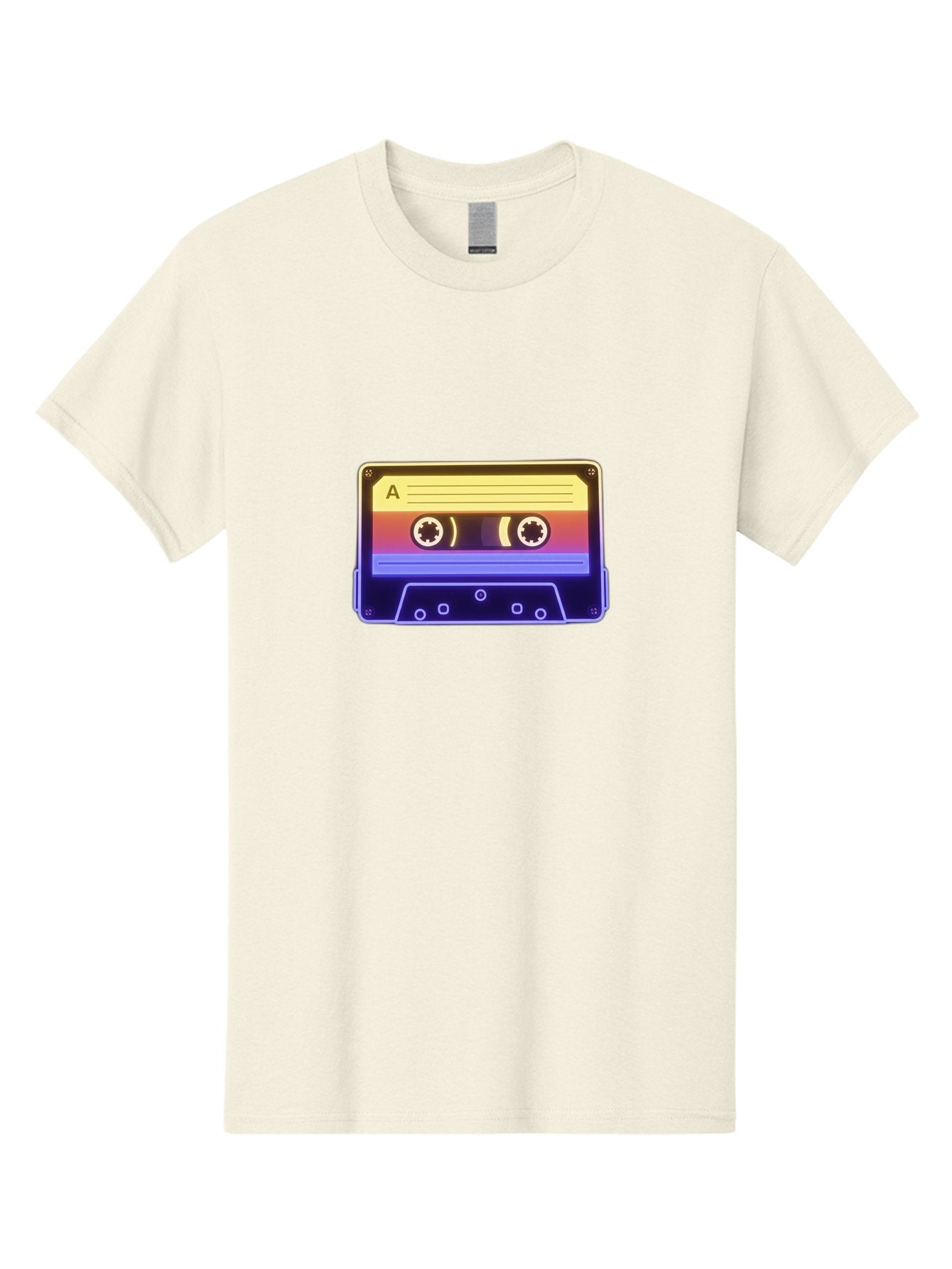 Cassette-Tape-A-1 Men'S Graphic Tee, 100% Cotton, Comfortable Casual Summer Wear, Machine Washable, Retro Cassette Tape, Vintage Music, Nostalgic Technology, 80S And 90S Memorabilia, Mixtape, Cassette Player, Retro Audio Baa265 8