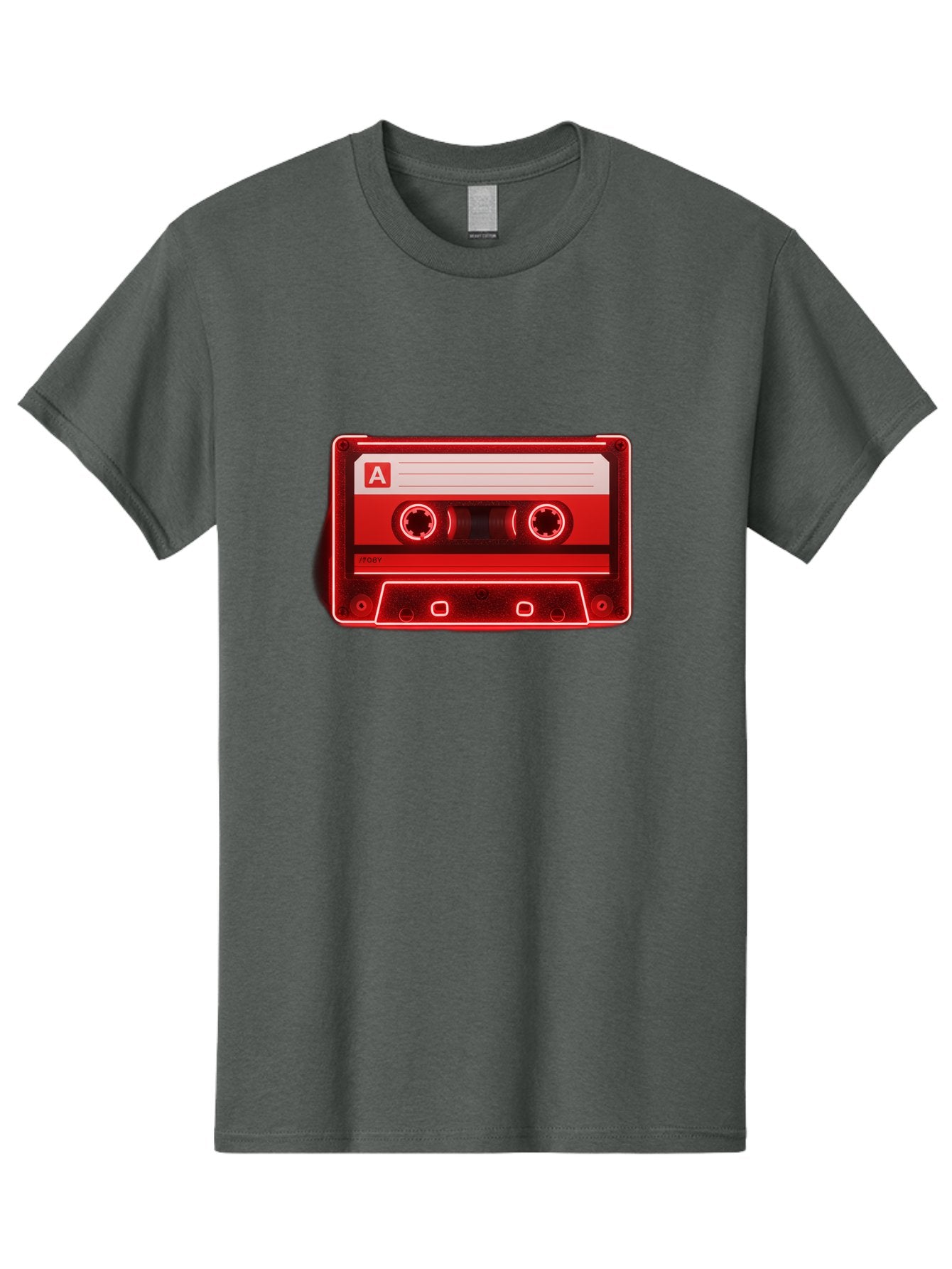 Cassette-Tape-A-2 Men'S Graphic Tee, 100% Cotton, Comfortable Casual Summer Wear, Machine Washable, Retro Cassette Tape, Mix Tape, Nostalgic Music, Vintage Audio, Retro Technology, Classic Music Format, Compact Cassette Baa266 8