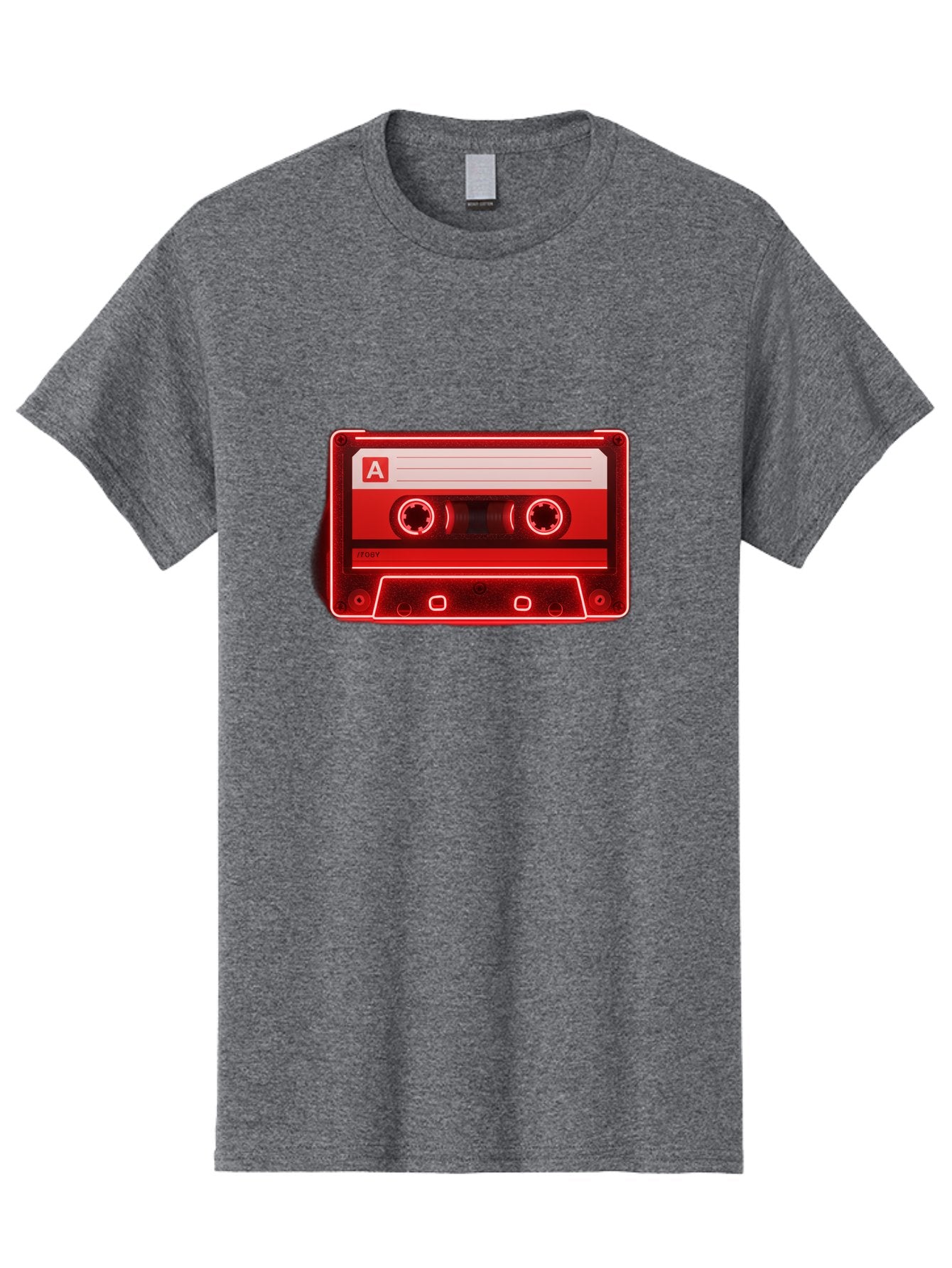 Cassette-Tape-A-2 Men'S Graphic Tee, 100% Cotton, Comfortable Casual Summer Wear, Machine Washable, Retro Cassette Tape, Mix Tape, Nostalgic Music, Vintage Audio, Retro Technology, Classic Music Format, Compact Cassette Baa266 10