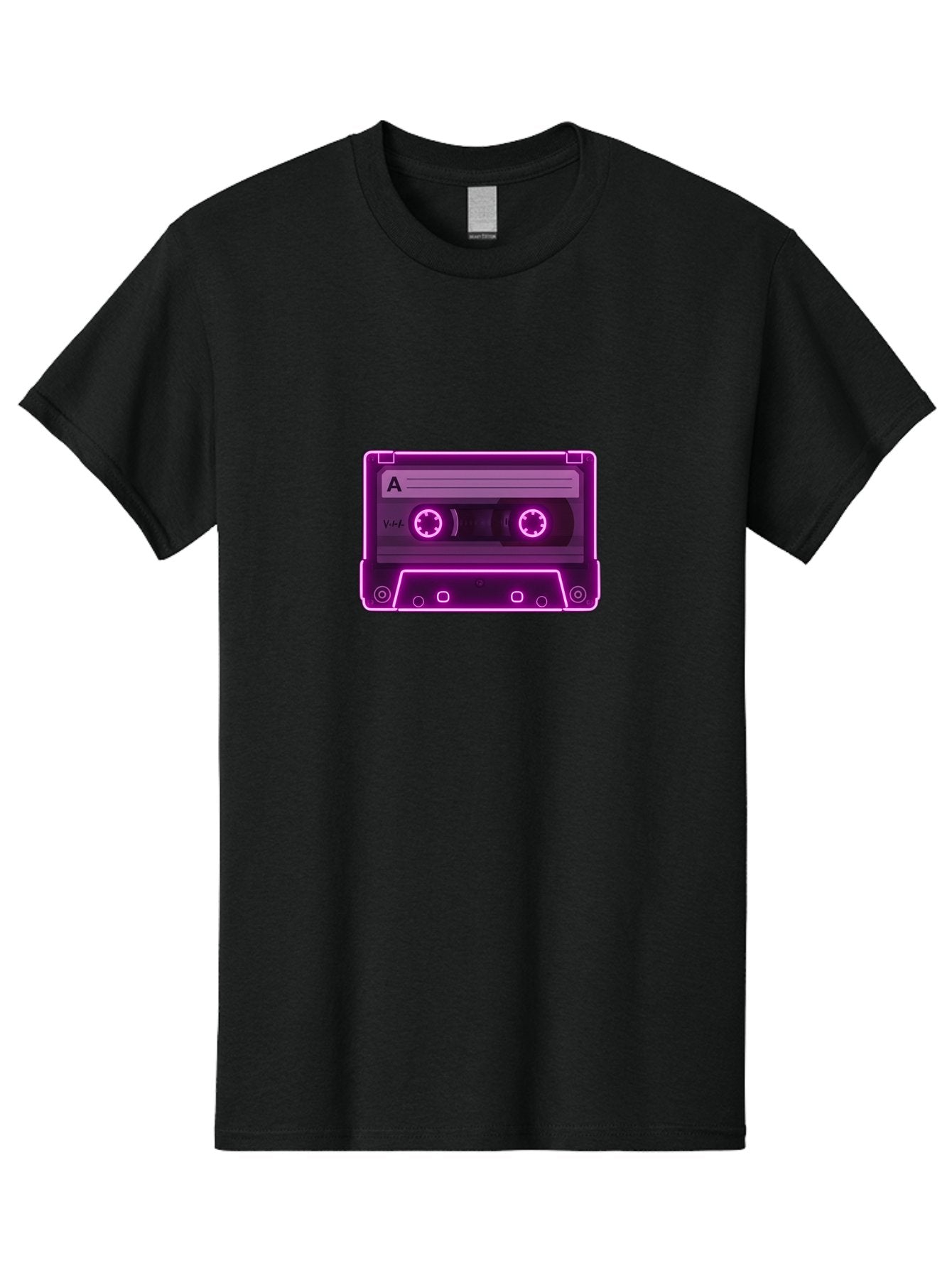 Cassette-Tape-A-3 Men'S Graphic Tee, 100% Cotton, Comfortable Casual Summer Wear, Machine Washable, Cassette Tape, Retro Music, Vintage Technology, Nostalgic Feel, Music Format, Analog Sound, Side A Baa267 3