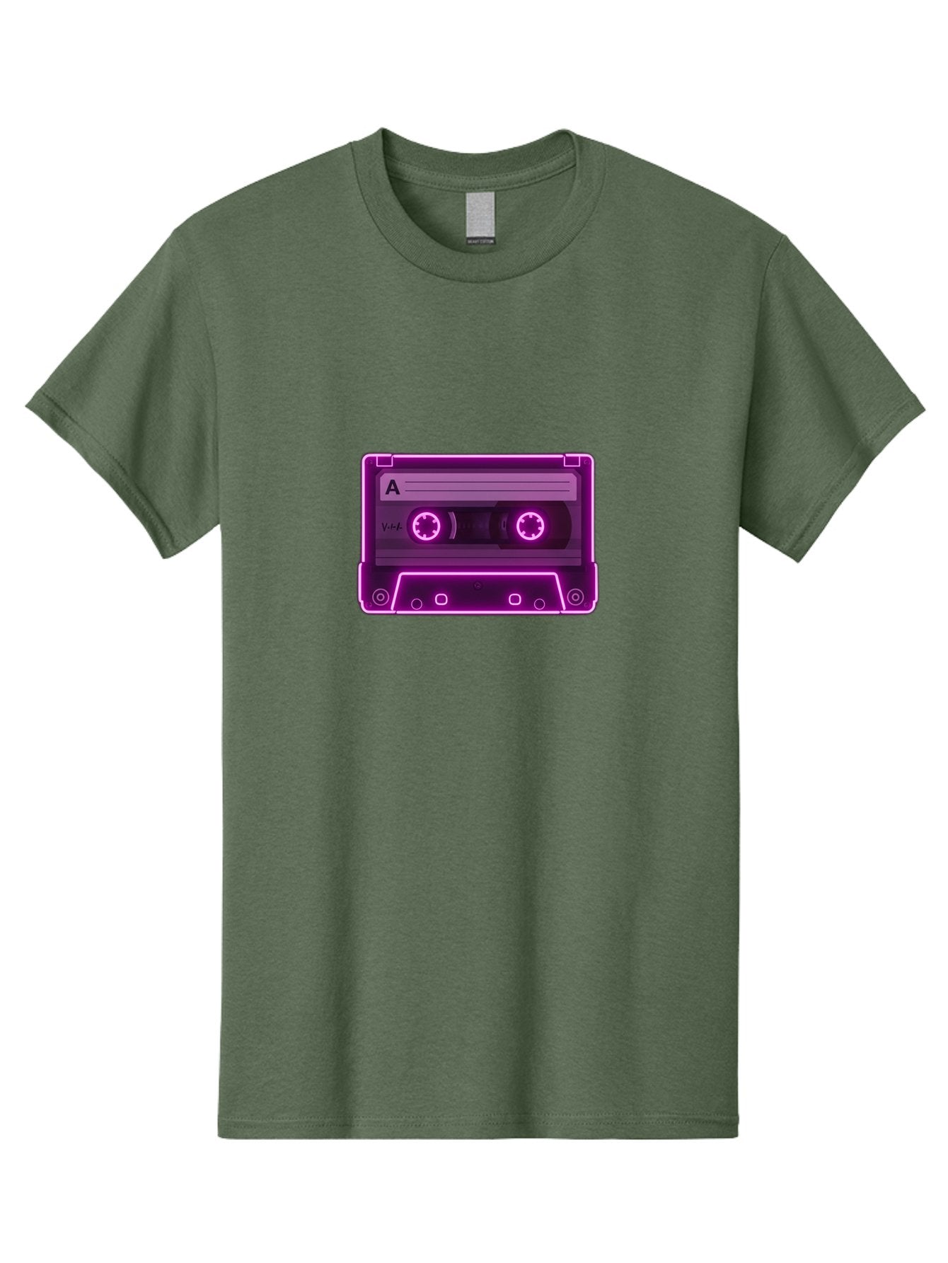Cassette-Tape-A-3 Men'S Graphic Tee, 100% Cotton, Comfortable Casual Summer Wear, Machine Washable, Cassette Tape, Retro Music, Vintage Technology, Nostalgic Feel, Music Format, Analog Sound, Side A Baa267 11