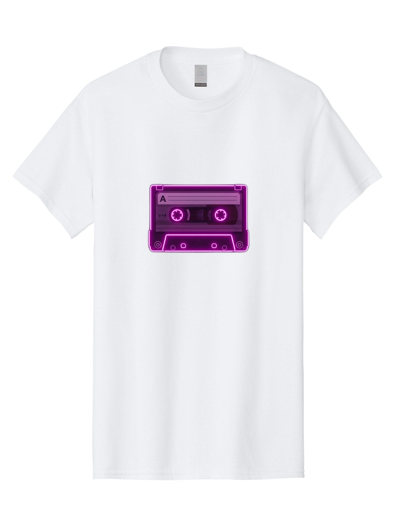 Cassette-Tape-A-3 Men'S Graphic Tee, 100% Cotton, Comfortable Casual Summer Wear, Machine Washable, Cassette Tape, Retro Music, Vintage Technology, Nostalgic Feel, Music Format, Analog Sound, Side A Baa267