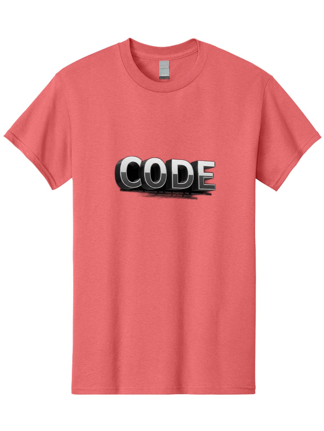 Code Men'S Graphic Tee, 100% Cotton, Comfortable Casual Summer Wear, Machine Washable, Programming Language, Coding, Software Development, Tech Industry, Digital Text, Metallic Letters, Programming Concept, Coding Skills Baa333 14