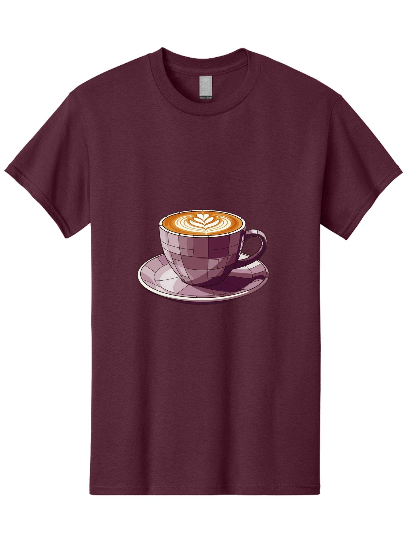 Coffee-Cup-10 Men'S Graphic Tee, 100% Cotton, Comfortable Casual Summer Wear, Machine Washable, Coffee Cup, Cappuccino, Latte Art, Heart Design, Coffee Break, Morning Coffee, Coffee Lover, Coffee Culture, Beverage, Drink Baa344 11