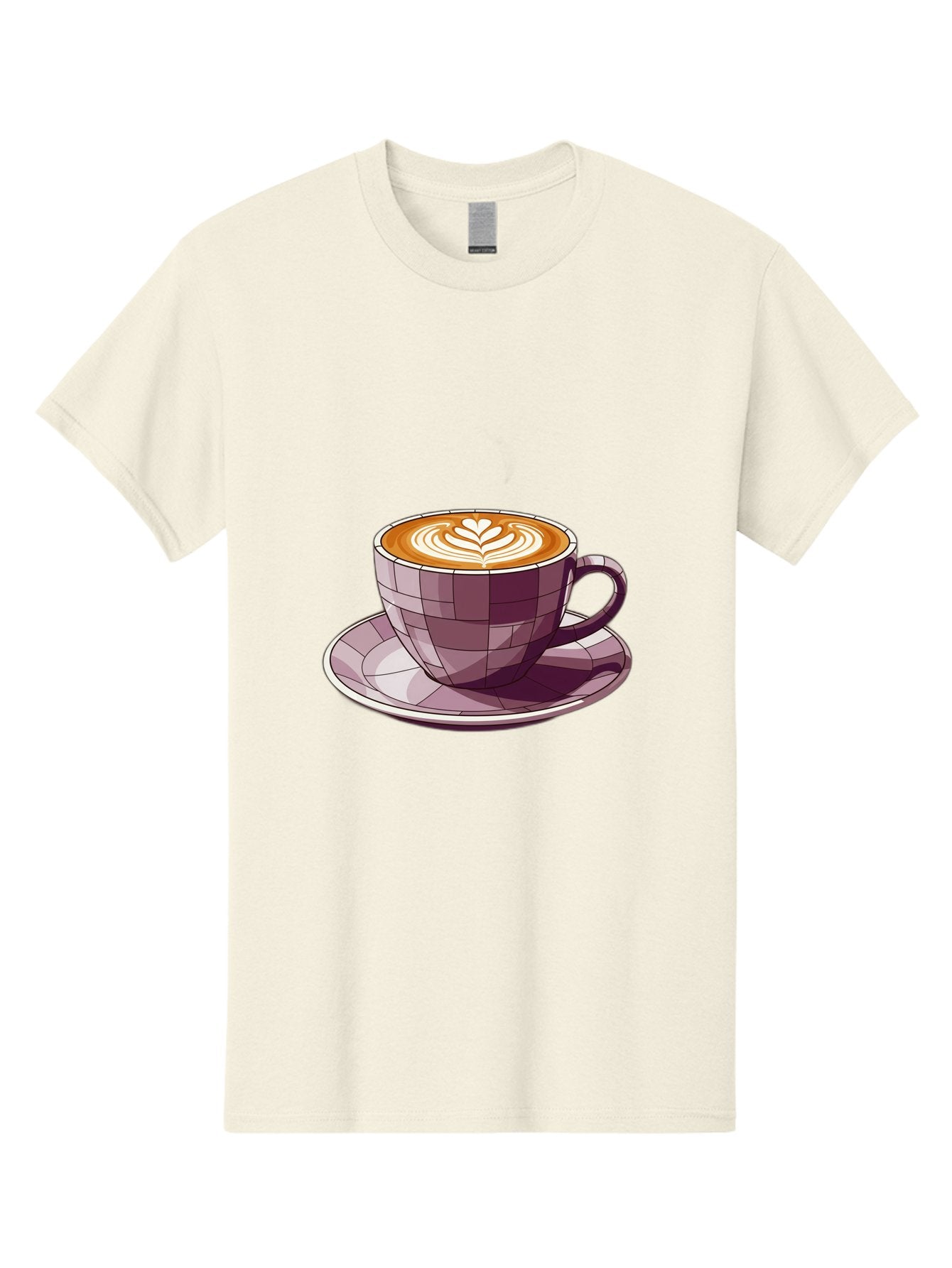 Coffee-Cup-10 Men'S Graphic Tee, 100% Cotton, Comfortable Casual Summer Wear, Machine Washable, Coffee Cup, Cappuccino, Latte Art, Heart Design, Coffee Break, Morning Coffee, Coffee Lover, Coffee Culture, Beverage, Drink Baa344 13