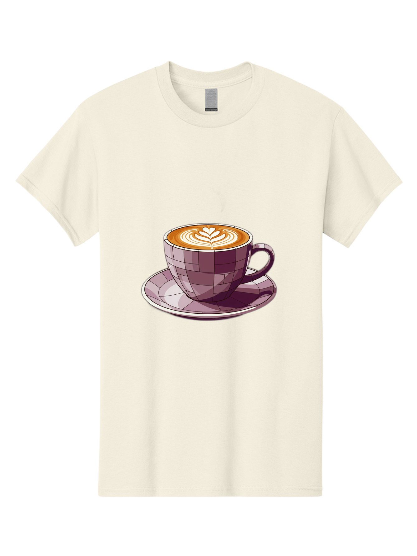 Coffee-Cup-10 Men'S Graphic Tee, 100% Cotton, Comfortable Casual Summer Wear, Machine Washable, Coffee Cup, Cappuccino, Latte Art, Heart Design, Coffee Break, Morning Coffee, Coffee Lover, Coffee Culture, Beverage, Drink Baa344 29