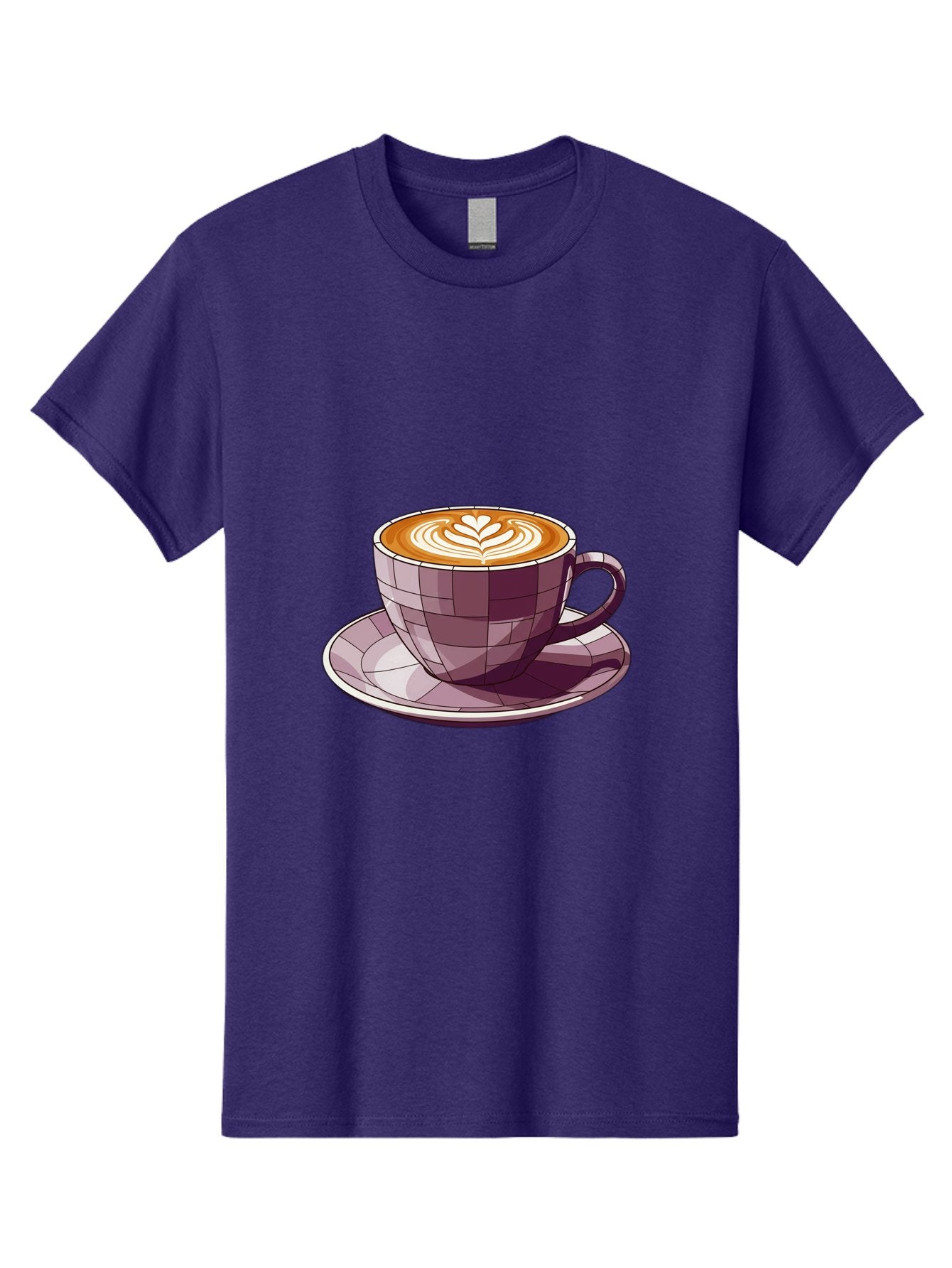 Coffee-Cup-10 Men'S Graphic Tee, 100% Cotton, Comfortable Casual Summer Wear, Machine Washable, Coffee Cup, Cappuccino, Latte Art, Heart Design, Coffee Break, Morning Coffee, Coffee Lover, Coffee Culture, Beverage, Drink Baa344 12