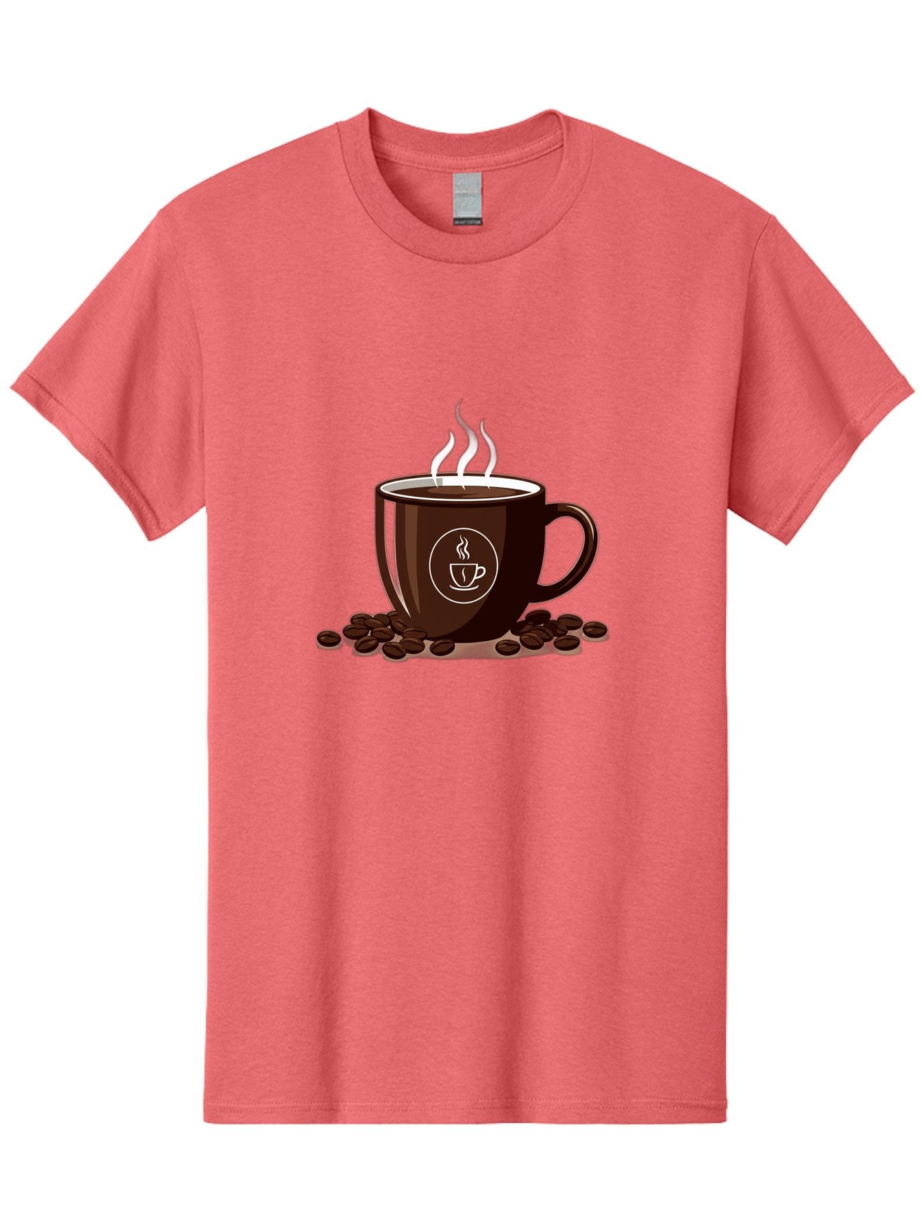 Coffee-Cup-13 Men'S Graphic Tee, 100% Cotton, Comfortable Casual Summer Wear, Machine Washable, Coffee Cup, Hot Beverage, Steaming Coffee, Coffee Beans, Coffee Logo, Coffee Break, Morning Coffee, Coffee Time, Coffee Illustration Baa347 9