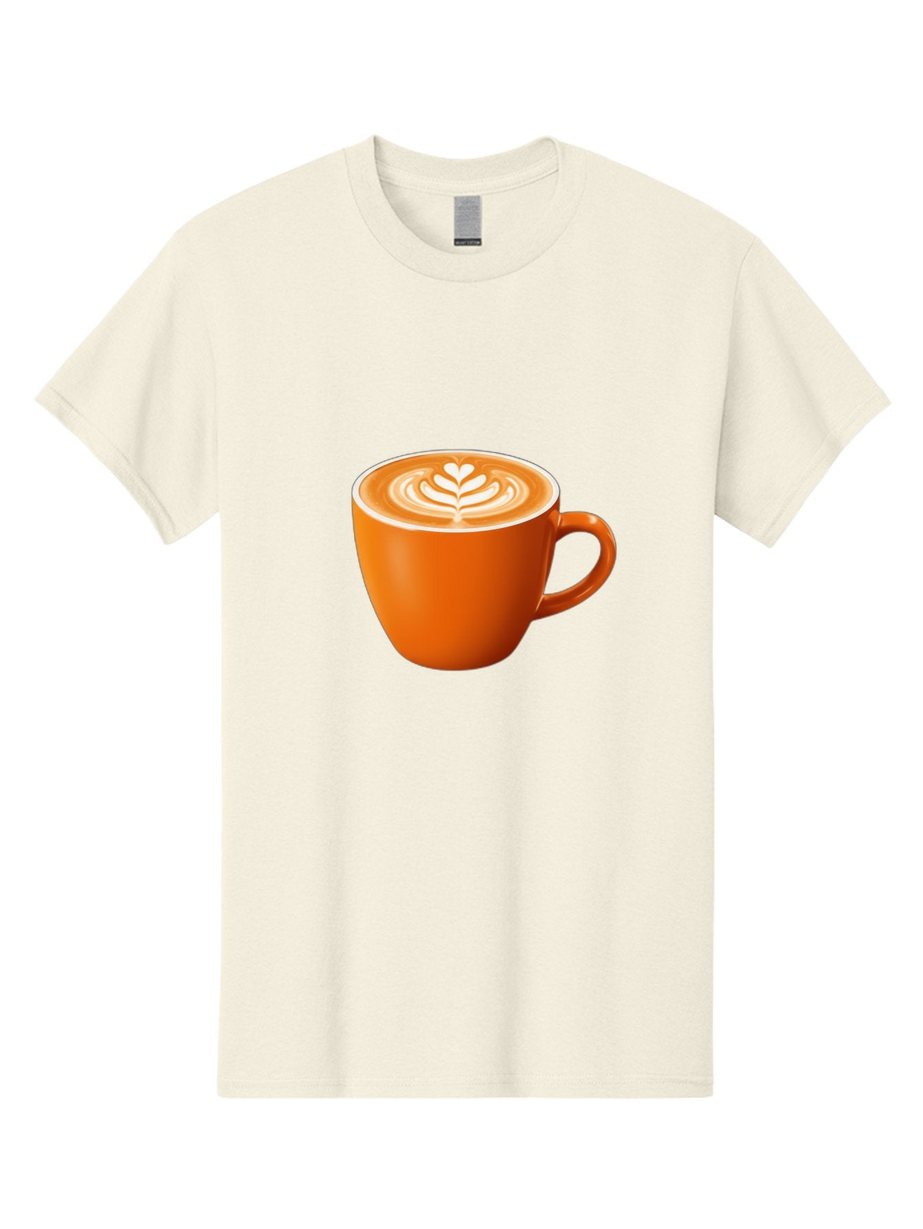 Coffee-Cup-17 Men'S Graphic Tee, 100% Cotton, Comfortable Casual Summer Wear, Machine Washable, Coffee Cup, Latte Art, Heart Design, Cappuccino, Coffee Culture, Morning Coffee, Coffee Break, Coffee Time Baa351 11