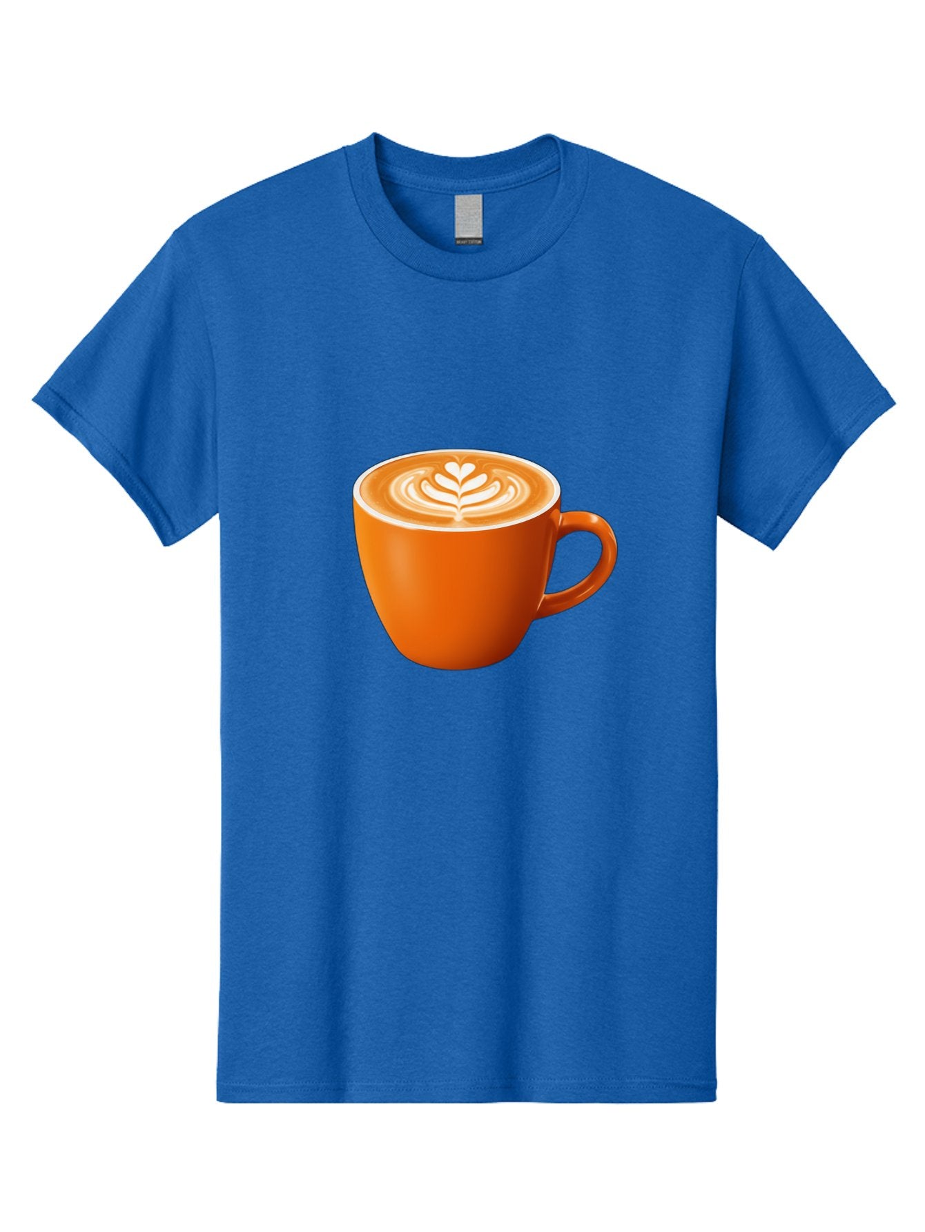 Coffee-Cup-17 Men'S Graphic Tee, 100% Cotton, Comfortable Casual Summer Wear, Machine Washable, Coffee Cup, Latte Art, Heart Design, Cappuccino, Coffee Culture, Morning Coffee, Coffee Break, Coffee Time Baa351 10