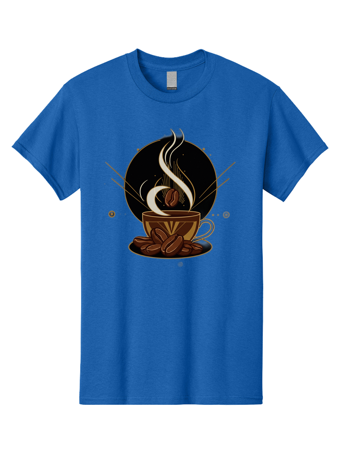 Coffee-Cup-7 Men'S Graphic Tee, 100% Cotton, Comfortable Casual Summer Wear, Machine Washable, Steaming Hot Coffee, Coffee Cup, Coffee Beans, Brown Tones, Abstract Shapes, Minimalist Design, Coffee Lover, Morning Pick-Me-Up, Caffeine Fix, Baa357 17