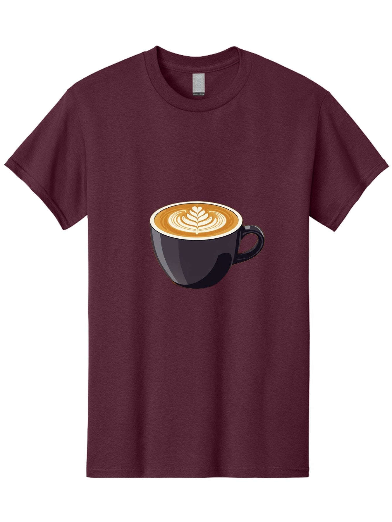 Coffee-Cup-8 Men'S Graphic Tee, 100% Cotton, Comfortable Casual Summer Wear, Machine Washable, Coffee Cup, Latte Art, Coffee Drink, Espresso, Morning Coffee, Daily Grind, Coffee Culture, Coffee Time Baa358 12