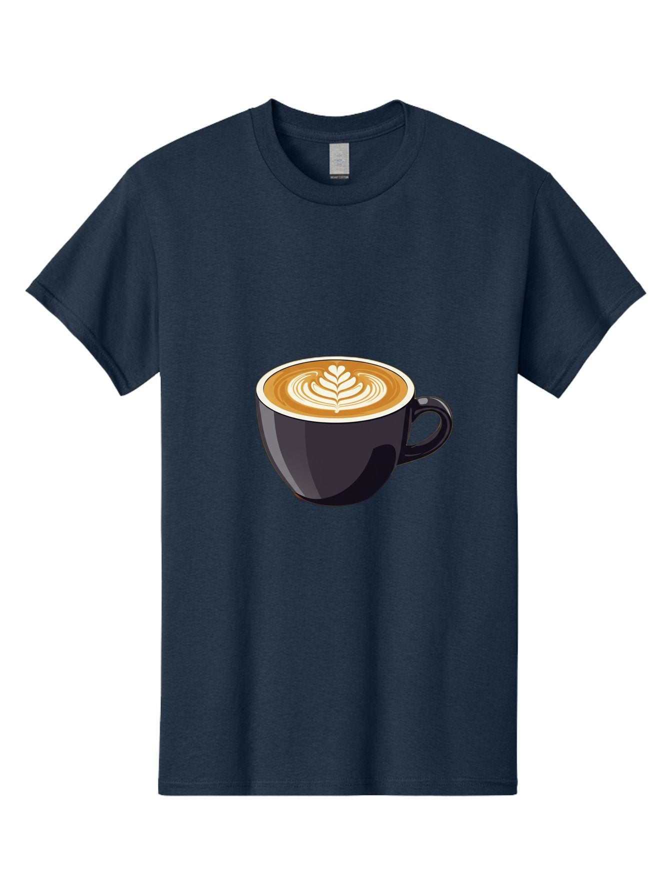 Coffee-Cup-8 Men'S Graphic Tee, 100% Cotton, Comfortable Casual Summer Wear, Machine Washable, Coffee Cup, Latte Art, Coffee Drink, Espresso, Morning Coffee, Daily Grind, Coffee Culture, Coffee Time Baa358 10