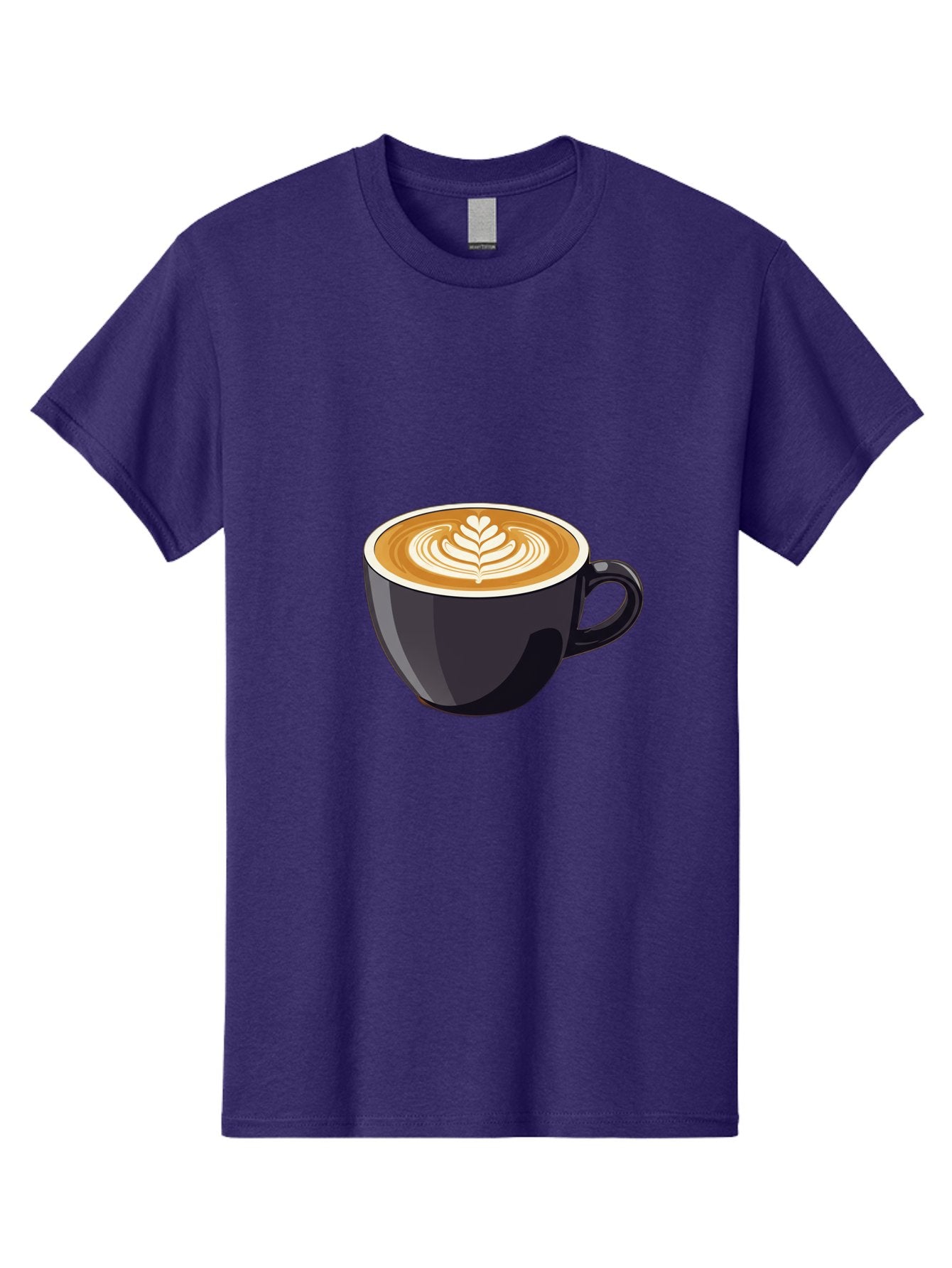 Coffee-Cup-8 Men'S Graphic Tee, 100% Cotton, Comfortable Casual Summer Wear, Machine Washable, Coffee Cup, Latte Art, Coffee Drink, Espresso, Morning Coffee, Daily Grind, Coffee Culture, Coffee Time Baa358