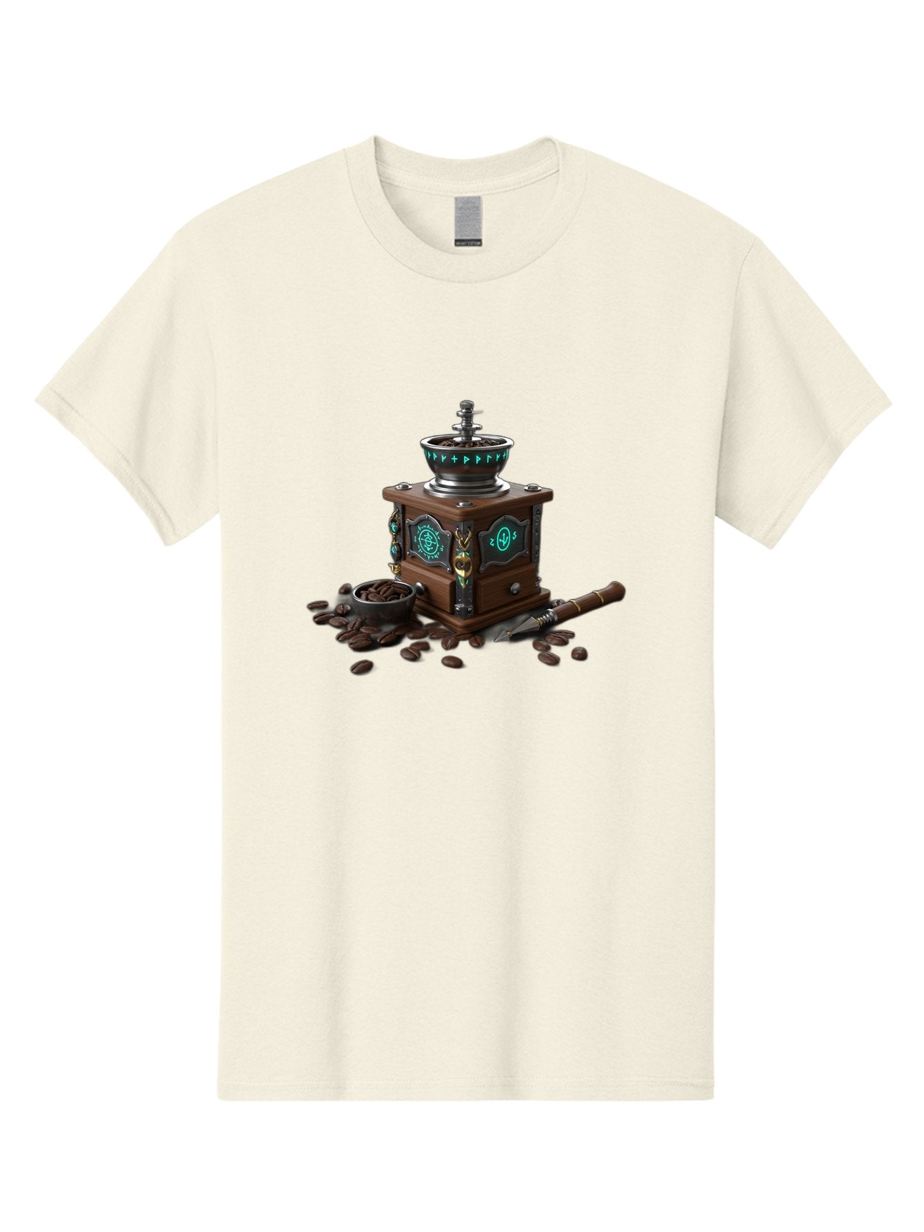 Coffee-Grinder-3 Men'S Graphic Tee, 100% Cotton, Comfortable Casual Summer Wear, Machine Washable, Coffee Grinder, Wooden Coffee Grinder, Coffee Beans, Vintage Coffee, Manual Grinder, Coffee Lovers, Coffee Roasting, Coffee Grinding, Baa373 13