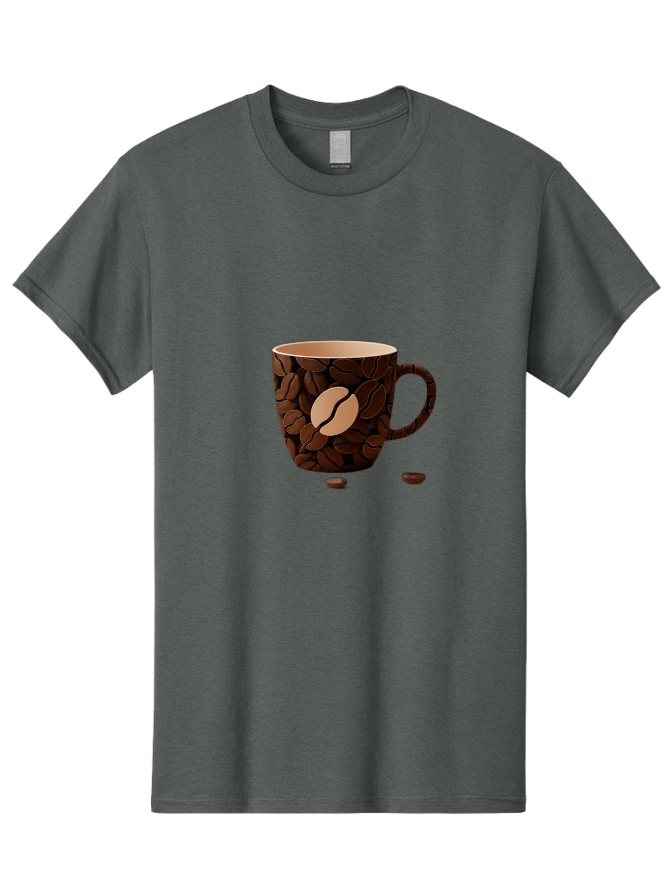 Coffee-Mug-1 Men'S Graphic Tee, 100% Cotton, Comfortable Casual Summer Wear, Machine Washable, Coffee Mug, Coffee Beans, Coffee Lover, Morning Coffee, Caffeine, Brew, Coffee Break, Coffee Cup, Bean Design Baa375 5