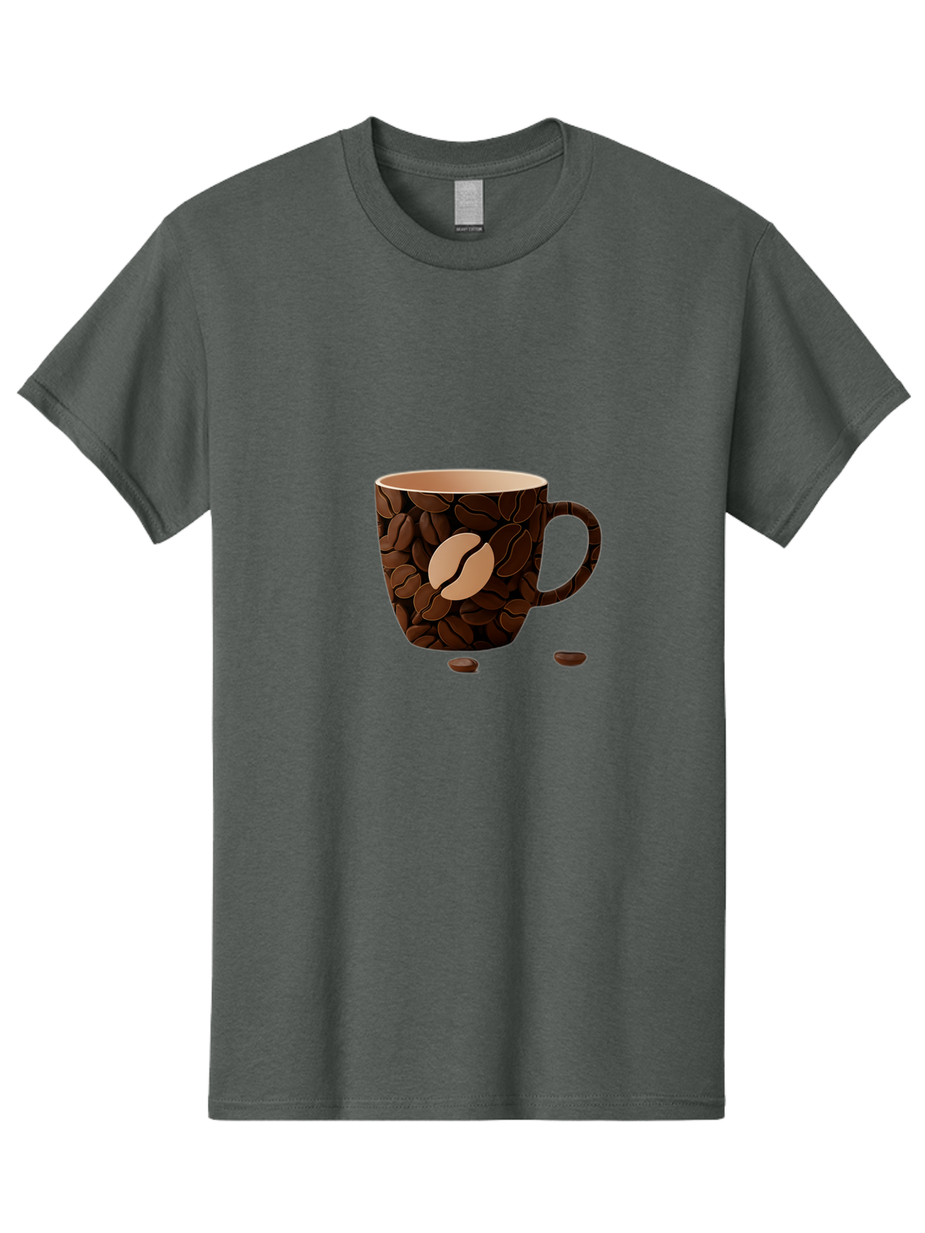 Coffee-Mug-1 Men'S Graphic Tee, 100% Cotton, Comfortable Casual Summer Wear, Machine Washable, Coffee Mug, Coffee Beans, Coffee Lover, Morning Coffee, Caffeine, Brew, Coffee Break, Coffee Cup, Bean Design Baa375 15