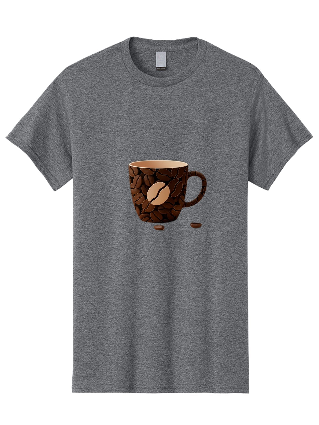 Coffee-Mug-1 Men'S Graphic Tee, 100% Cotton, Comfortable Casual Summer Wear, Machine Washable, Coffee Mug, Coffee Beans, Coffee Lover, Morning Coffee, Caffeine, Brew, Coffee Break, Coffee Cup, Bean Design Baa375 4