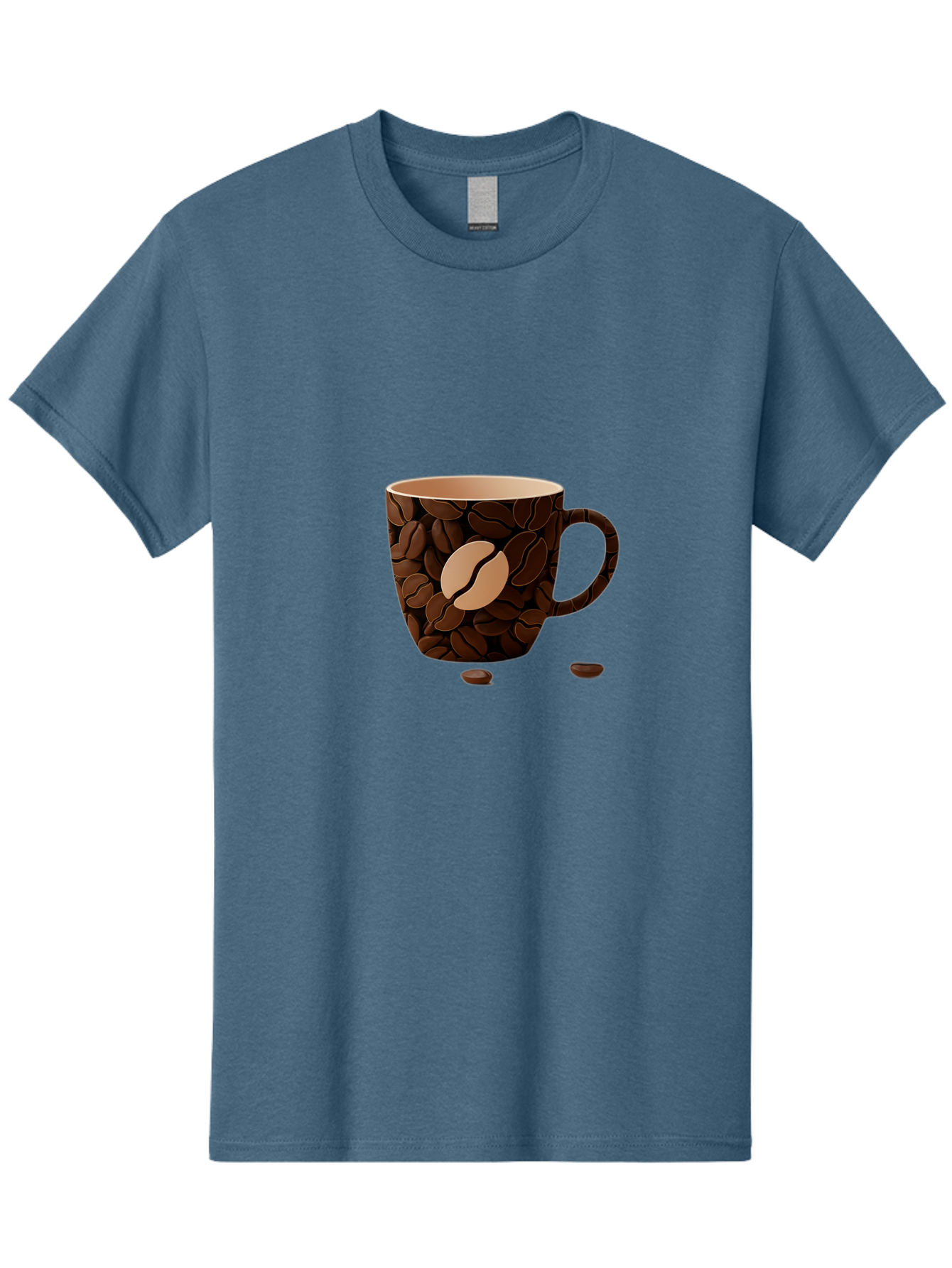 Coffee-Mug-1 Men'S Graphic Tee, 100% Cotton, Comfortable Casual Summer Wear, Machine Washable, Coffee Mug, Coffee Beans, Coffee Lover, Morning Coffee, Caffeine, Brew, Coffee Break, Coffee Cup, Bean Design Baa375 17