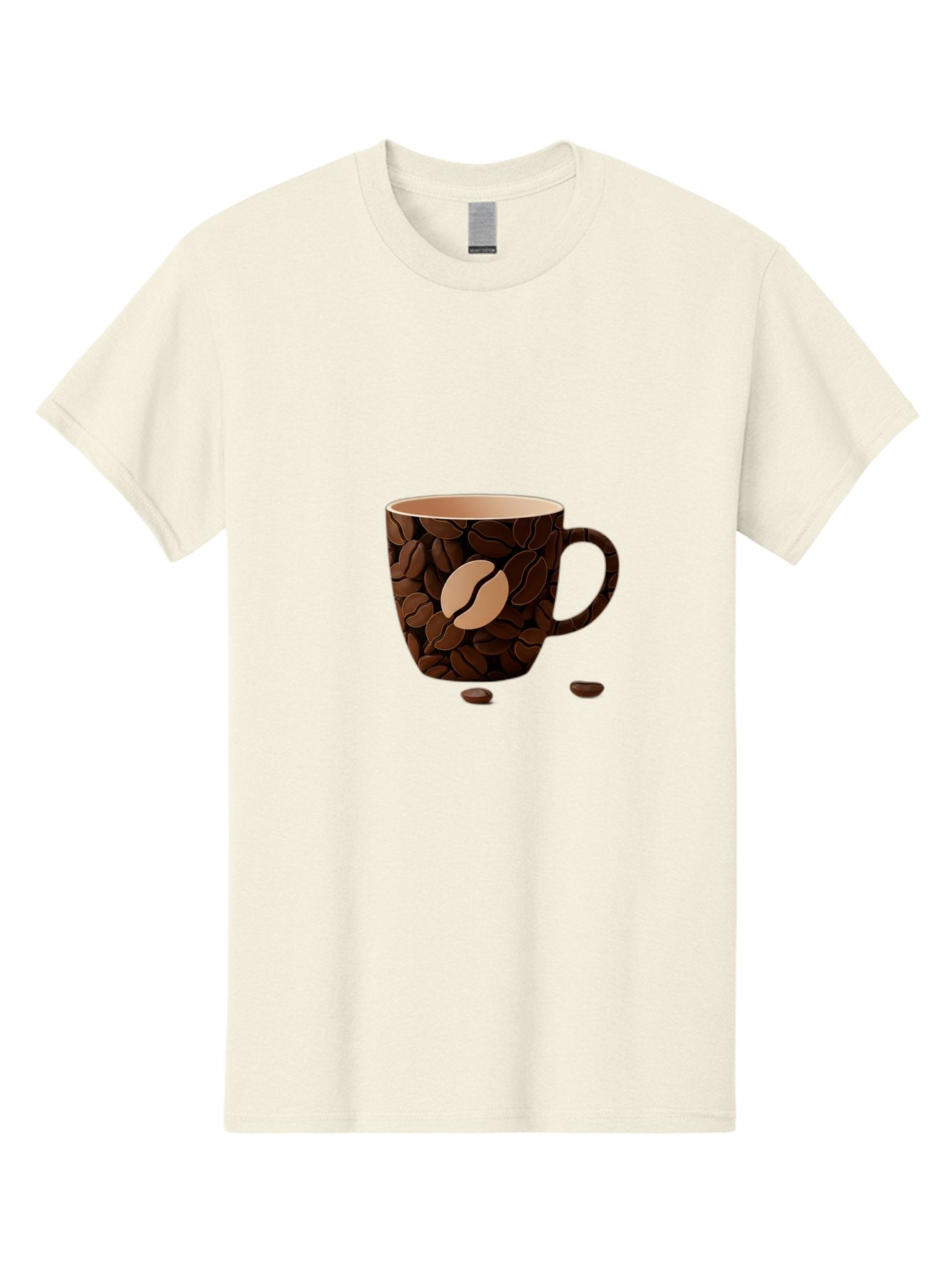 Coffee-Mug-1 Men'S Graphic Tee, 100% Cotton, Comfortable Casual Summer Wear, Machine Washable, Coffee Mug, Coffee Beans, Coffee Lover, Morning Coffee, Caffeine, Brew, Coffee Break, Coffee Cup, Bean Design Baa375 15
